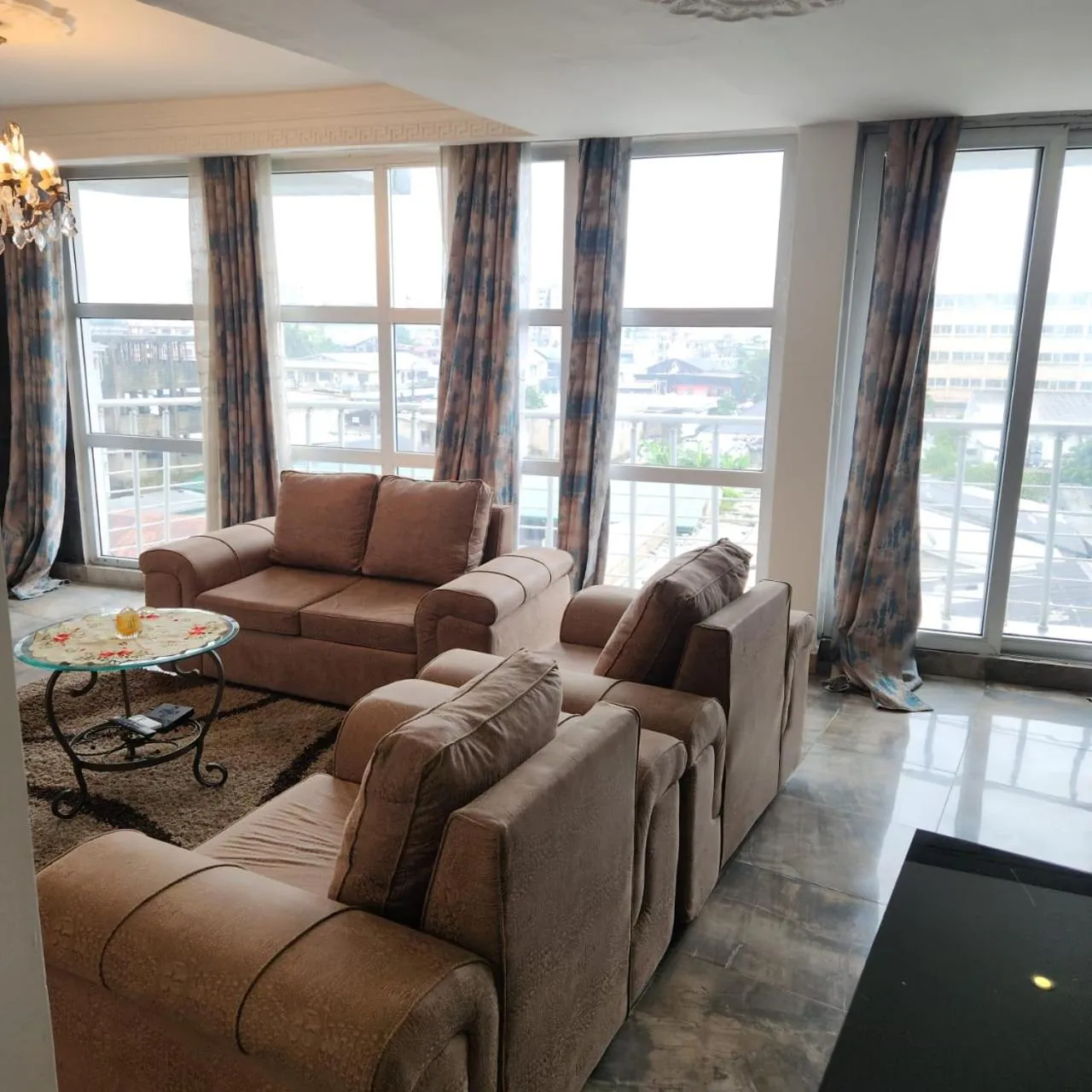 Two-Bedroom Deluxe Apartment with Harbor View in Résidence FAMILIA PHOENIX