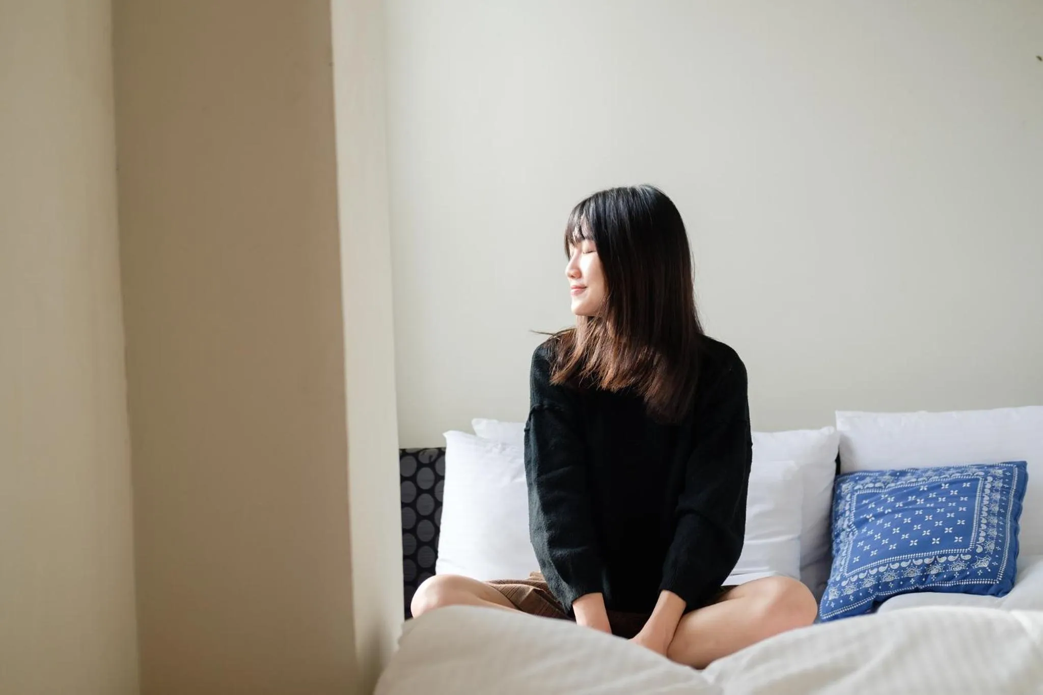 Decorative detail, Bed in SSS Life Hotel