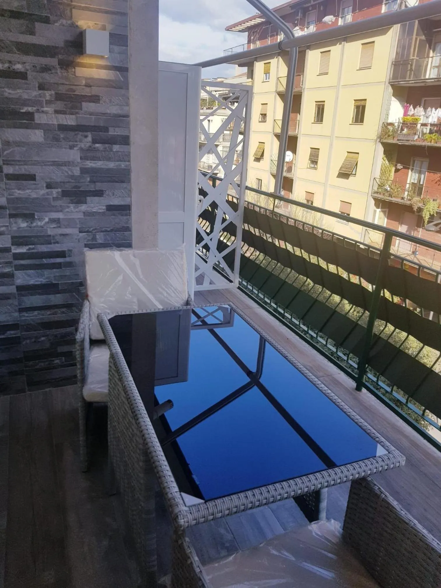 Balcony/Terrace in B&B Del Corso