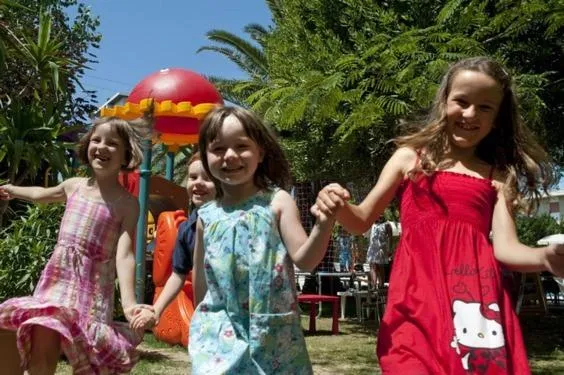 young children in Park Hotel Kursaal