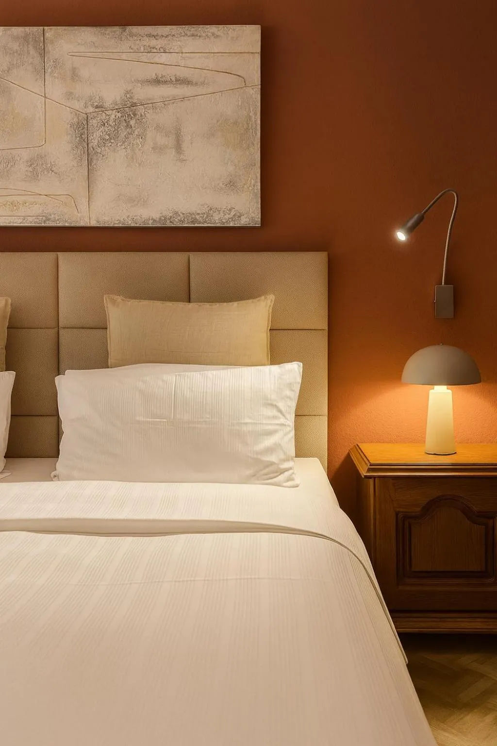 Bed in Hotel Alte Mühle