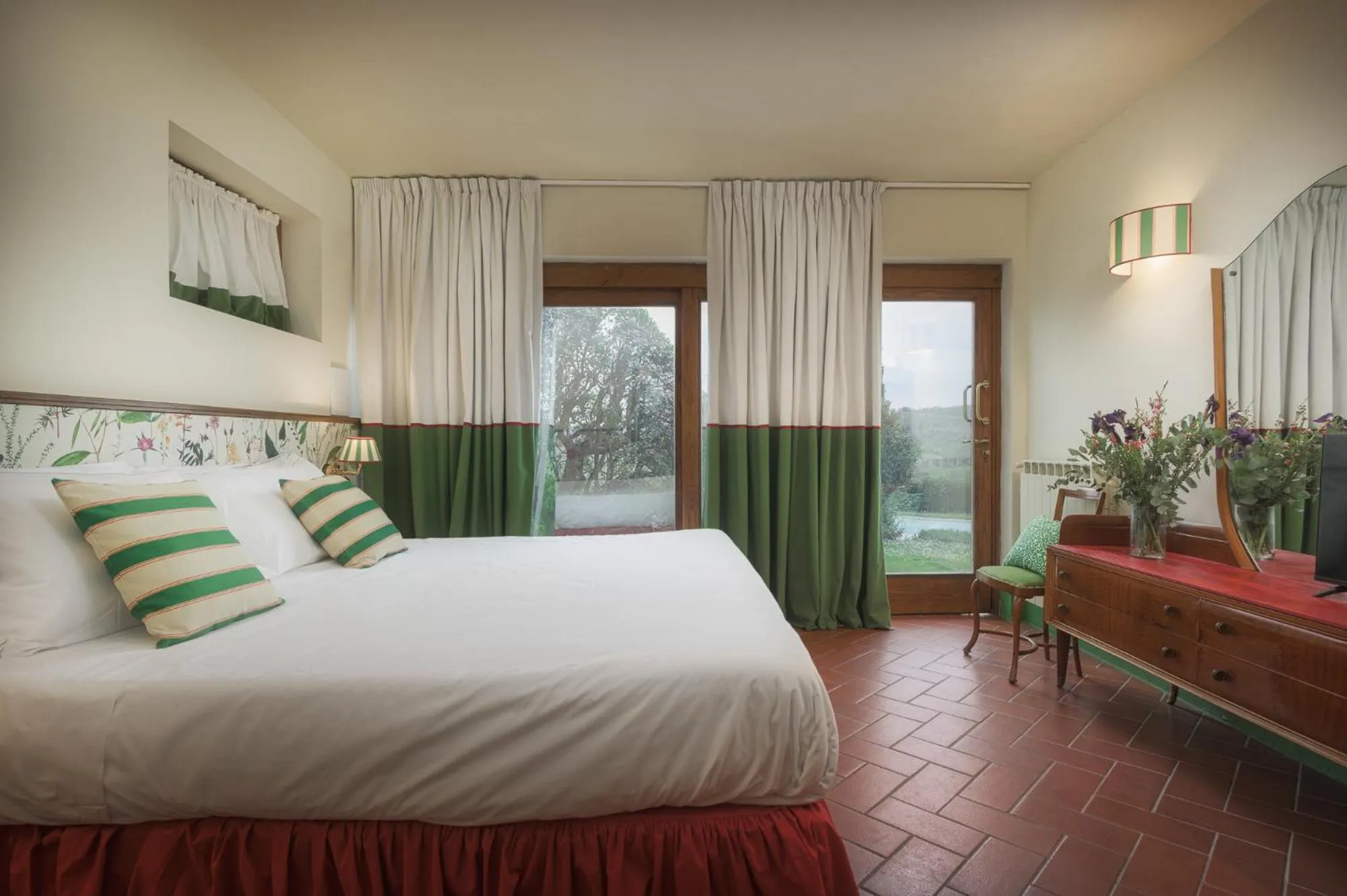 Bedroom, Bed in Relais Poggio Borgoni