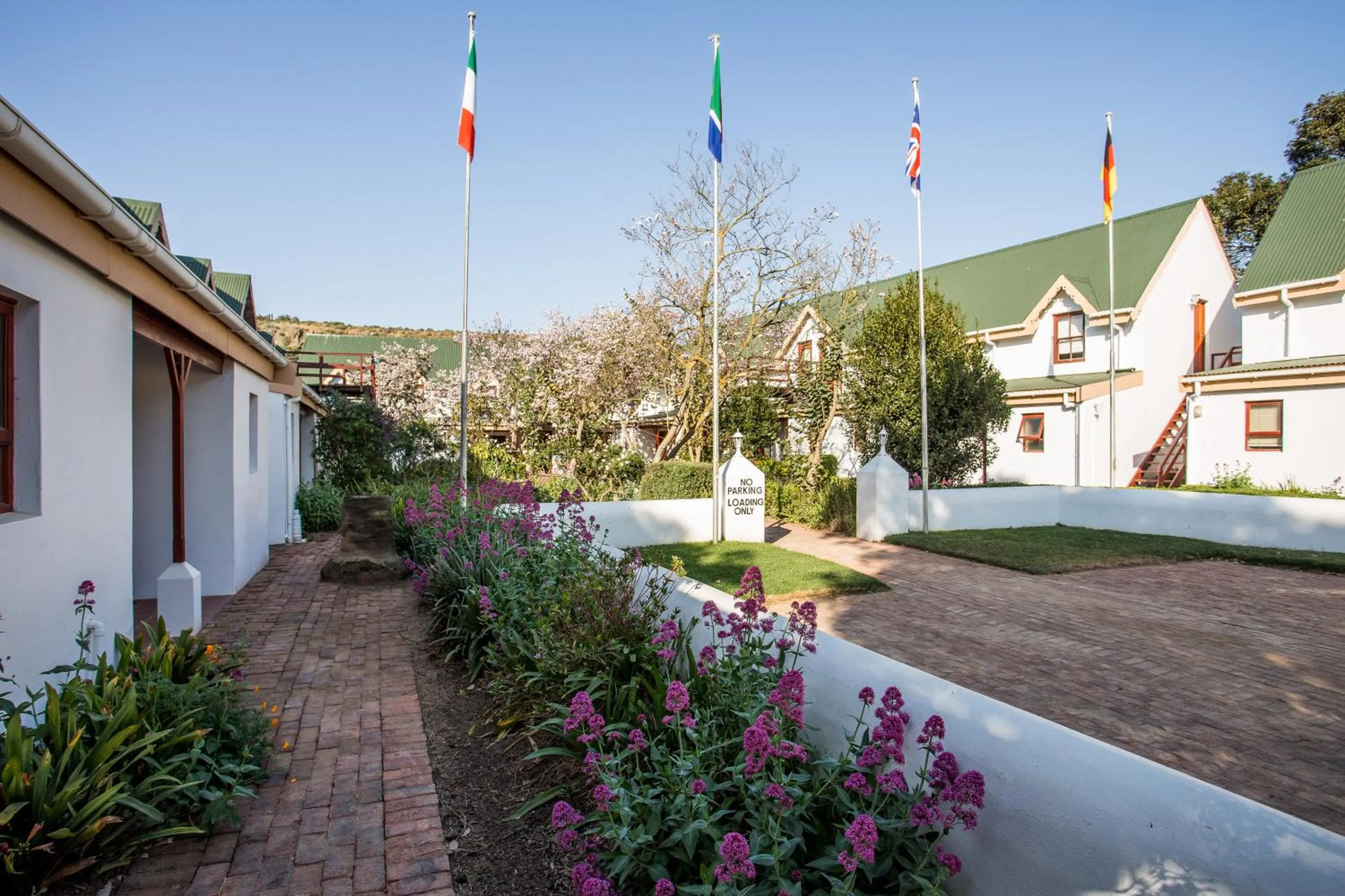 Property building in Malagas Hotel