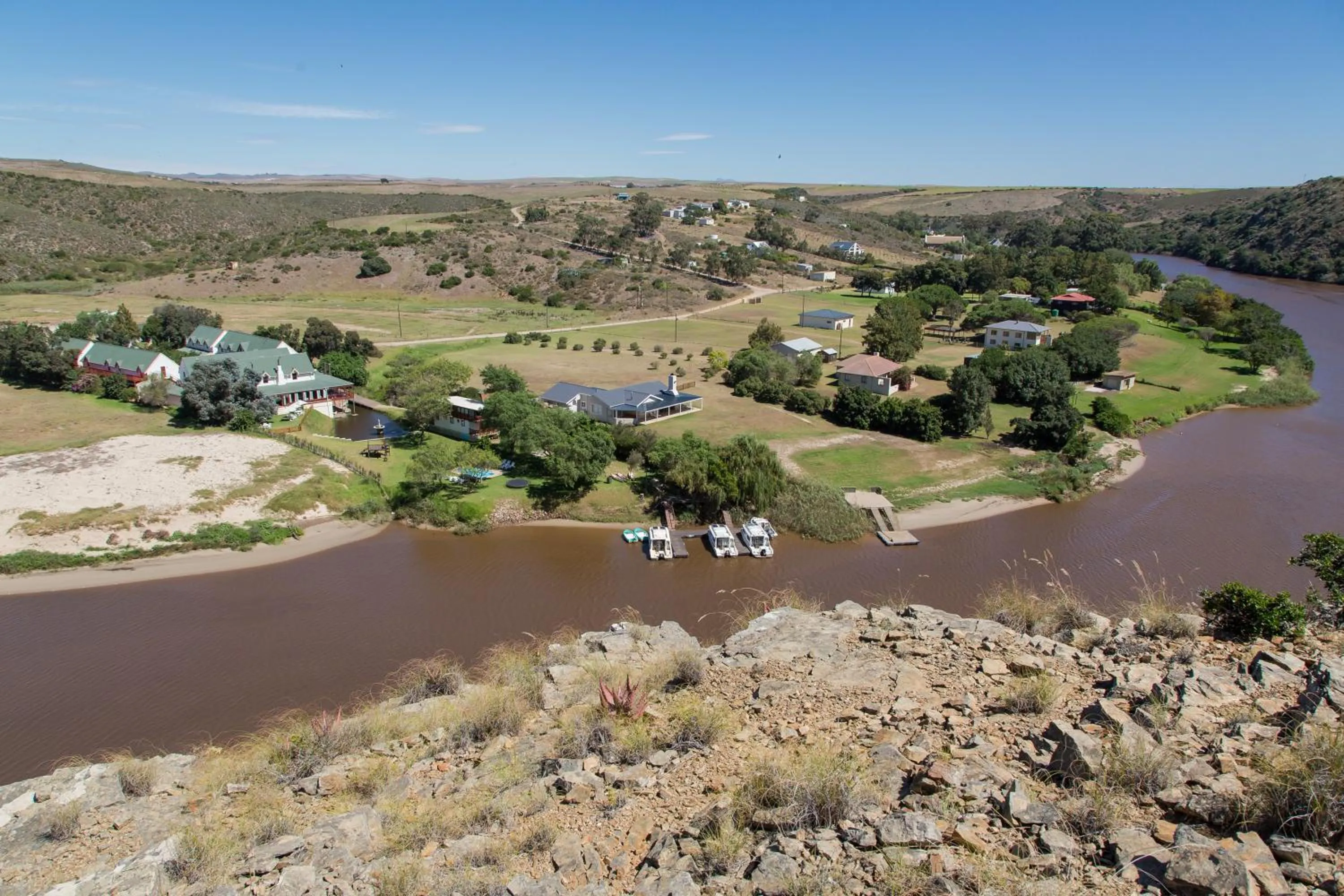 Bird's eye view in Malagas Hotel