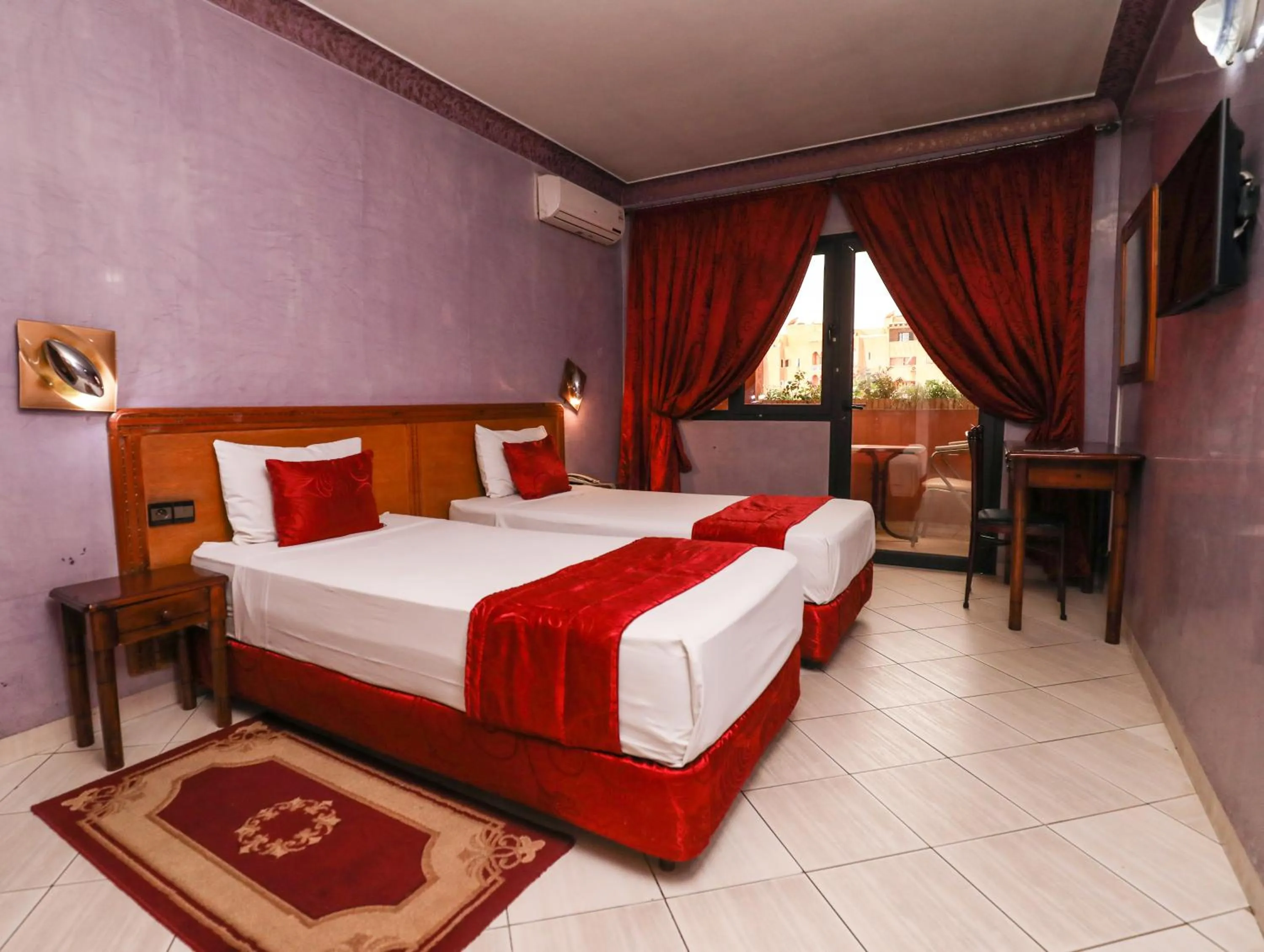 Bed in Hotel Majorelle