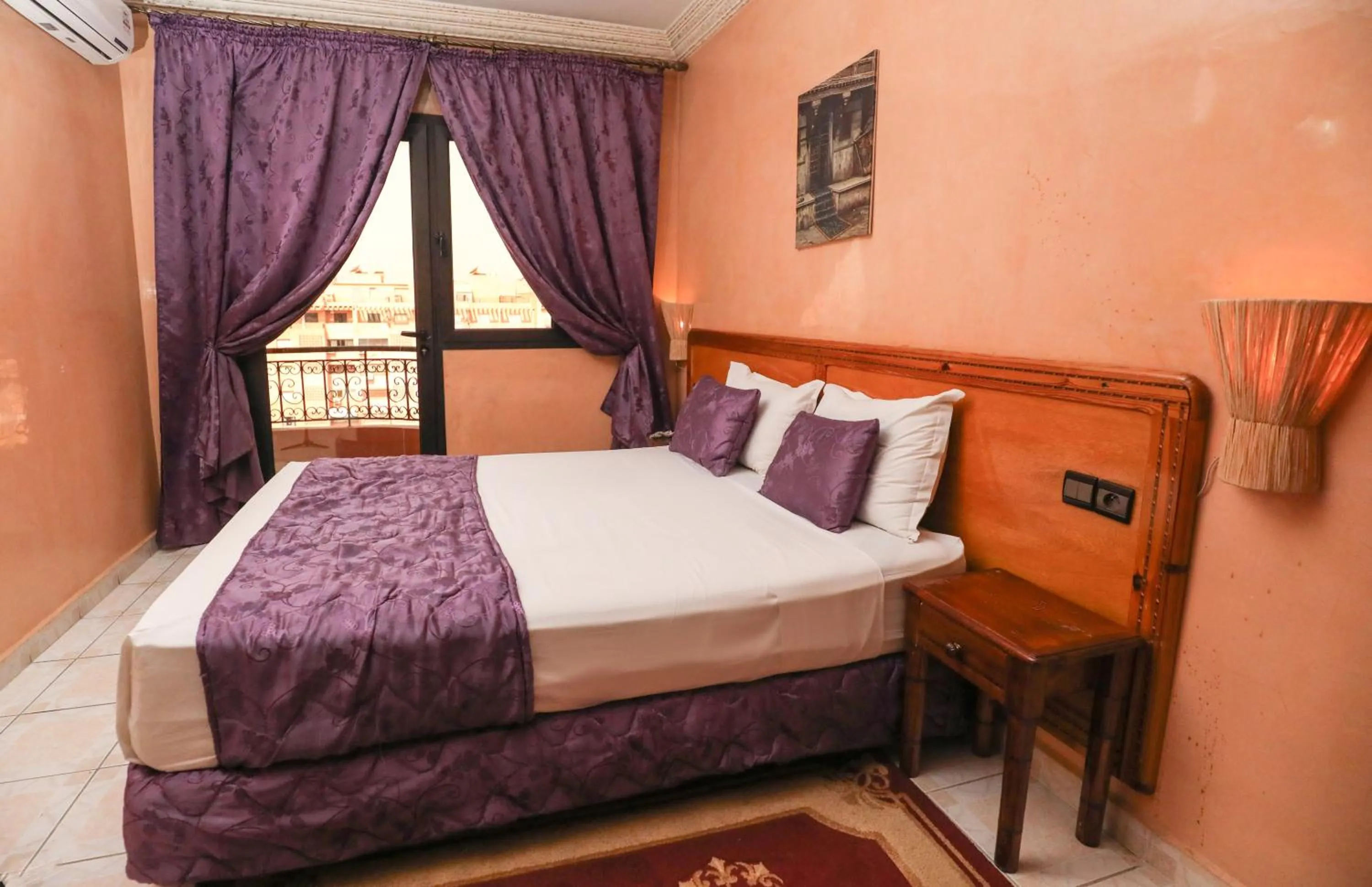 Bed in Hotel Majorelle
