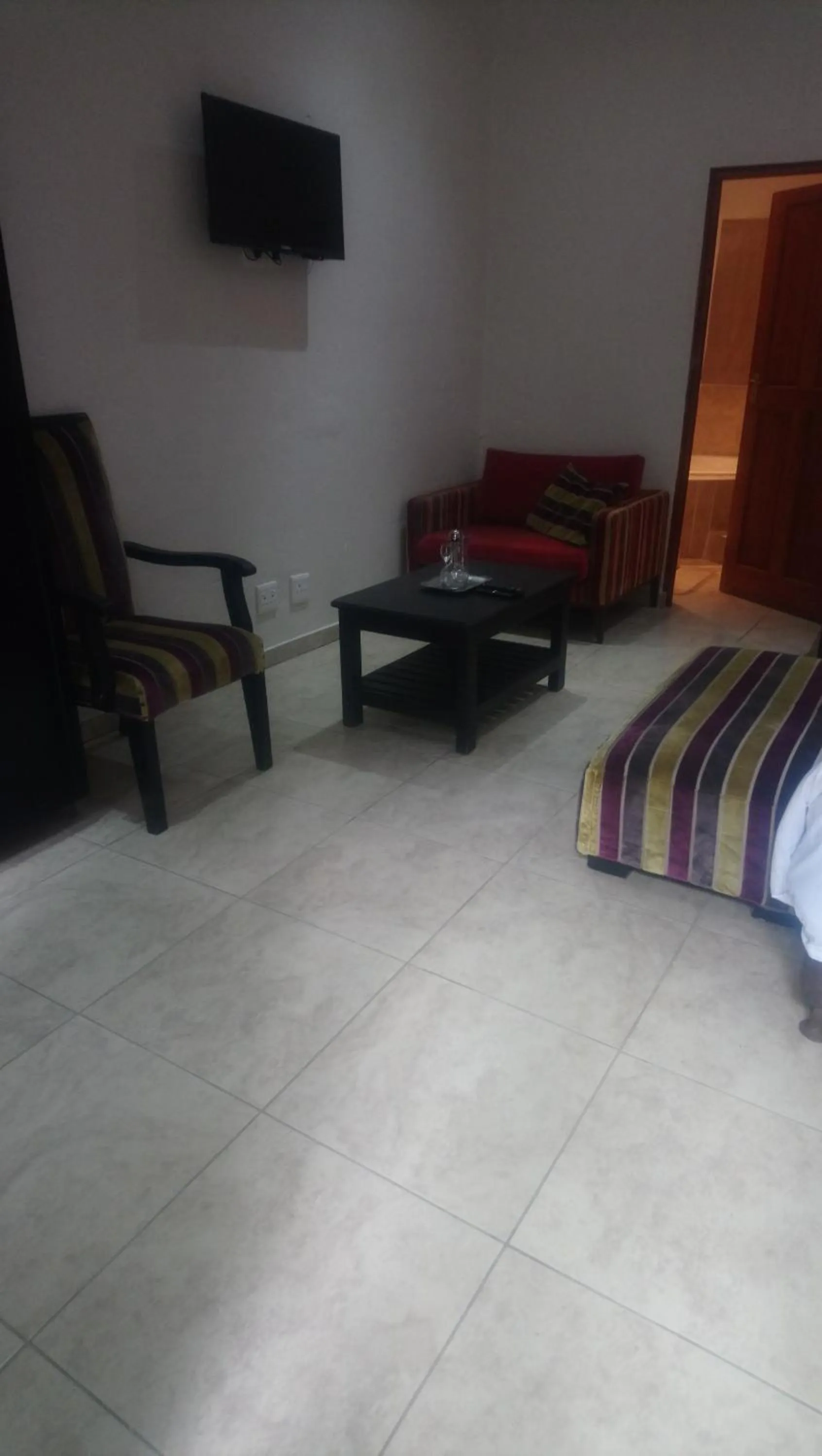 Seating area in Cedar Rest Boutique Hotel