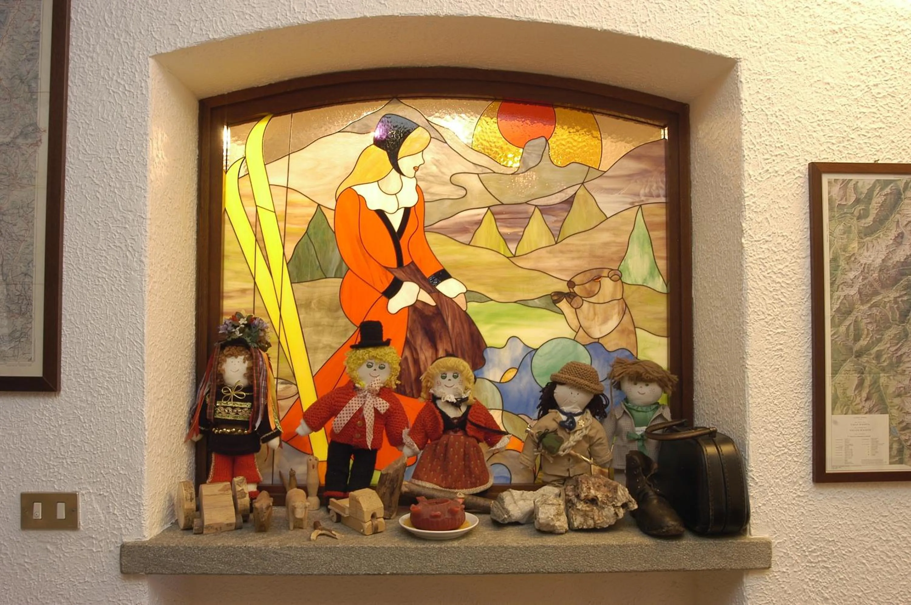 Lobby or reception in Hotel Berthod