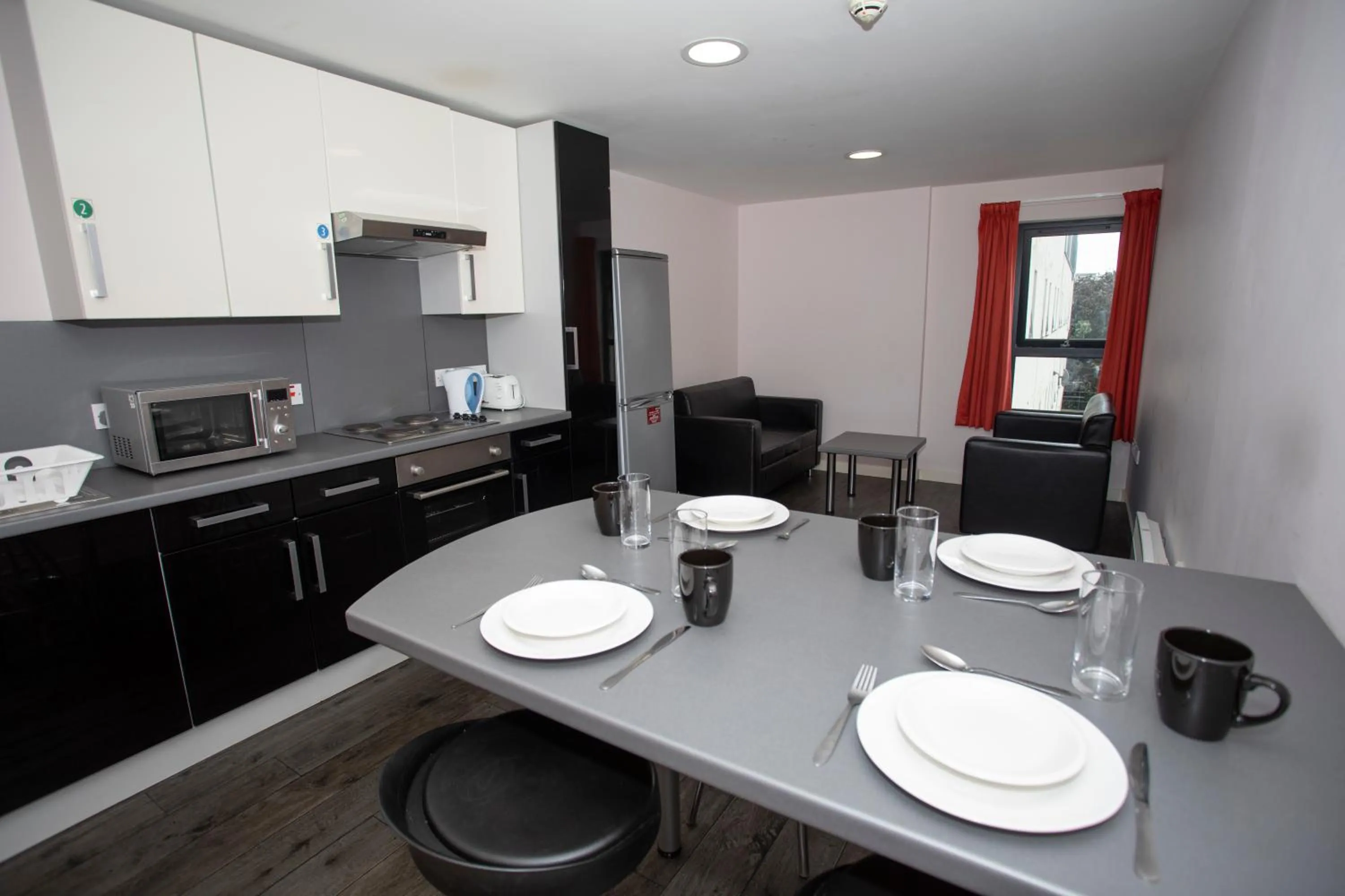 Kitchen or kitchenette in Beaverbank Place - Campus Residence