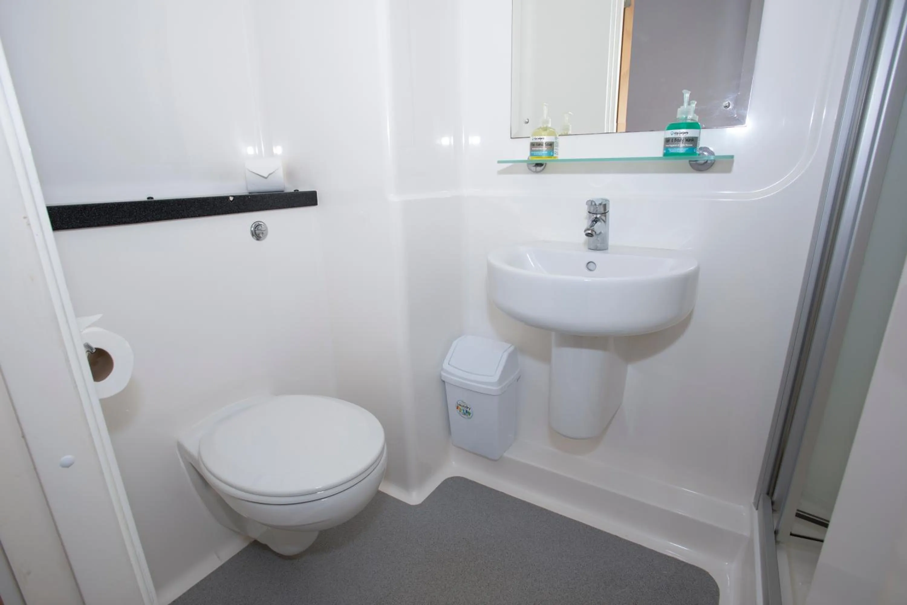 Toilet in Beaverbank Place - Campus Residence
