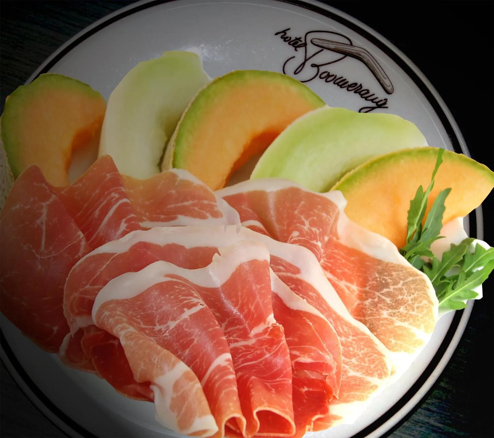 Food and drinks in Hotel Boomerang - Check-in & Meals in front at hotel Sporting