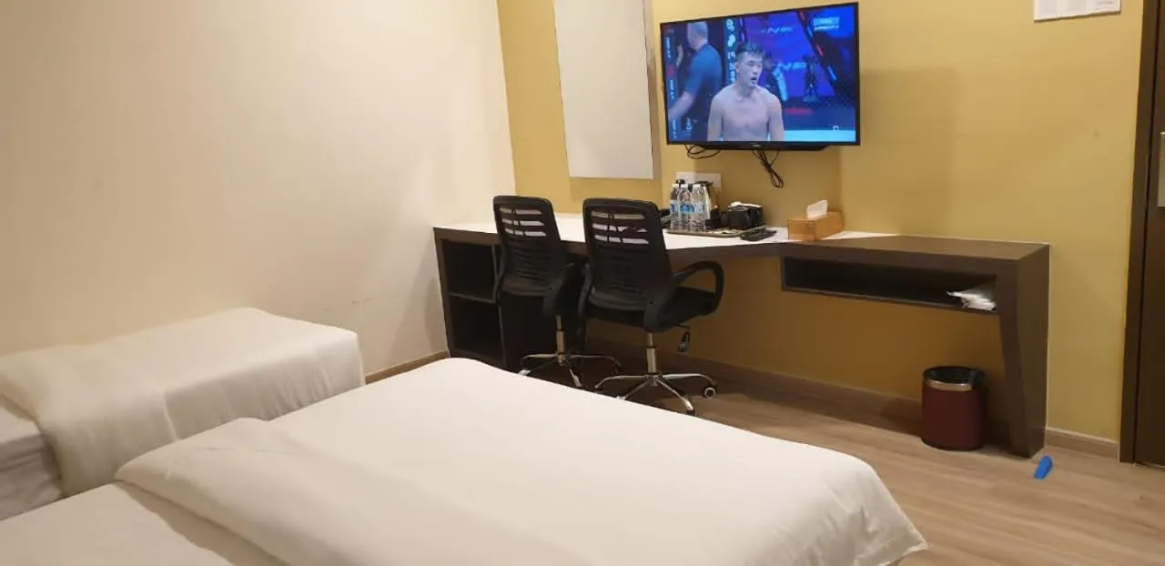 Bed in T SQUARE HOTEL (IPOH)