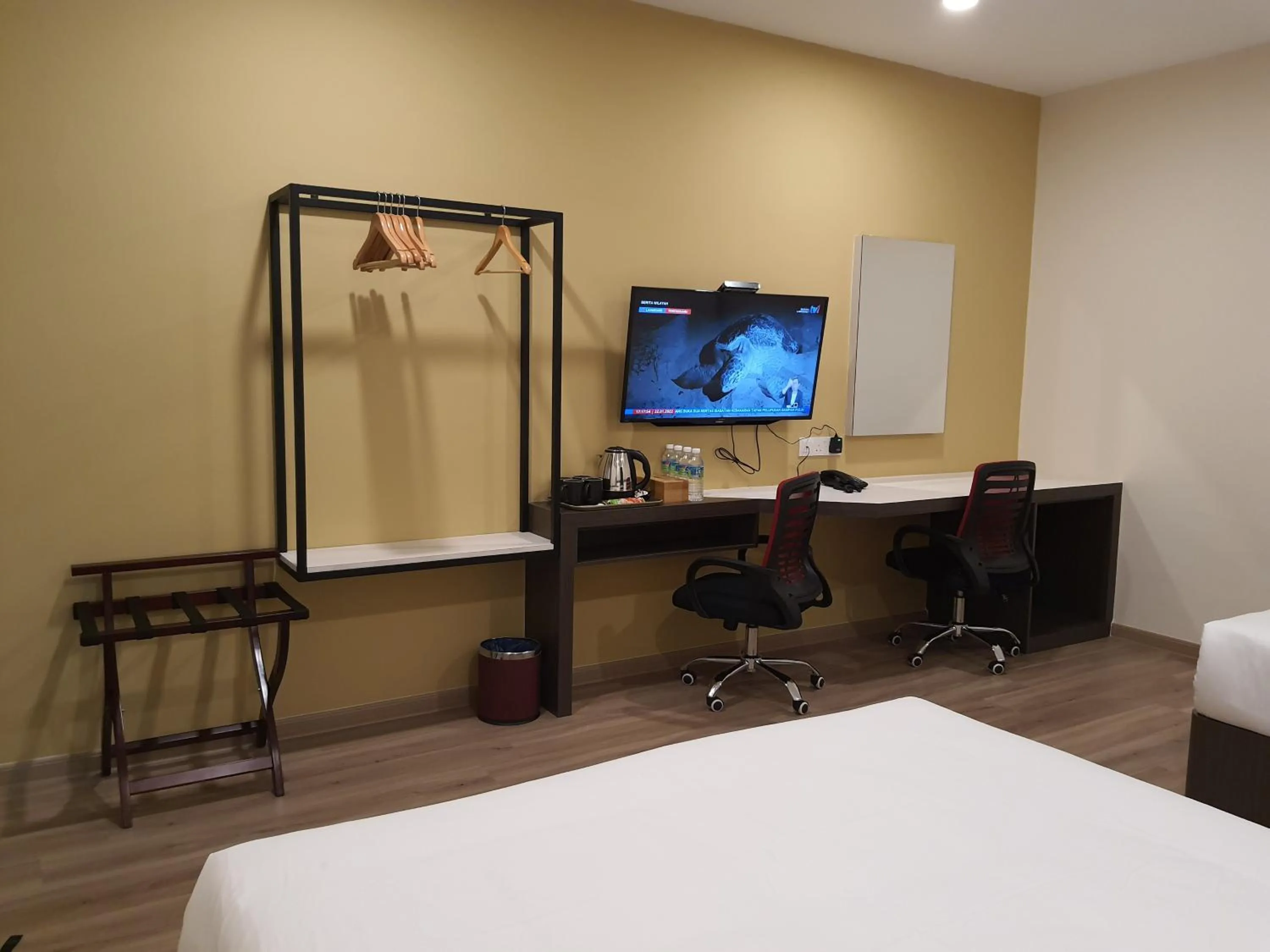 Bed in T SQUARE HOTEL (IPOH)