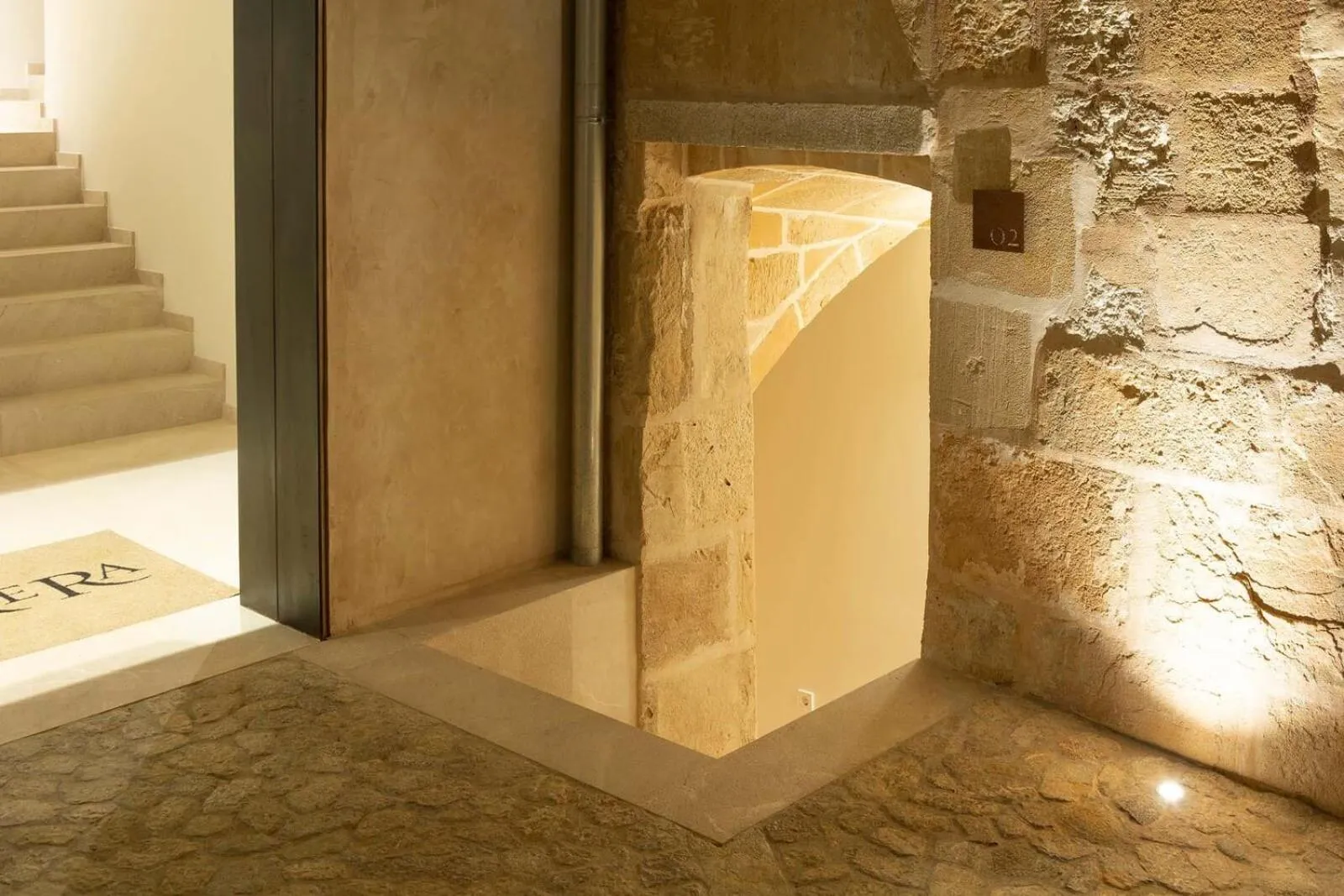 Decorative detail in Hotel Can Cirera