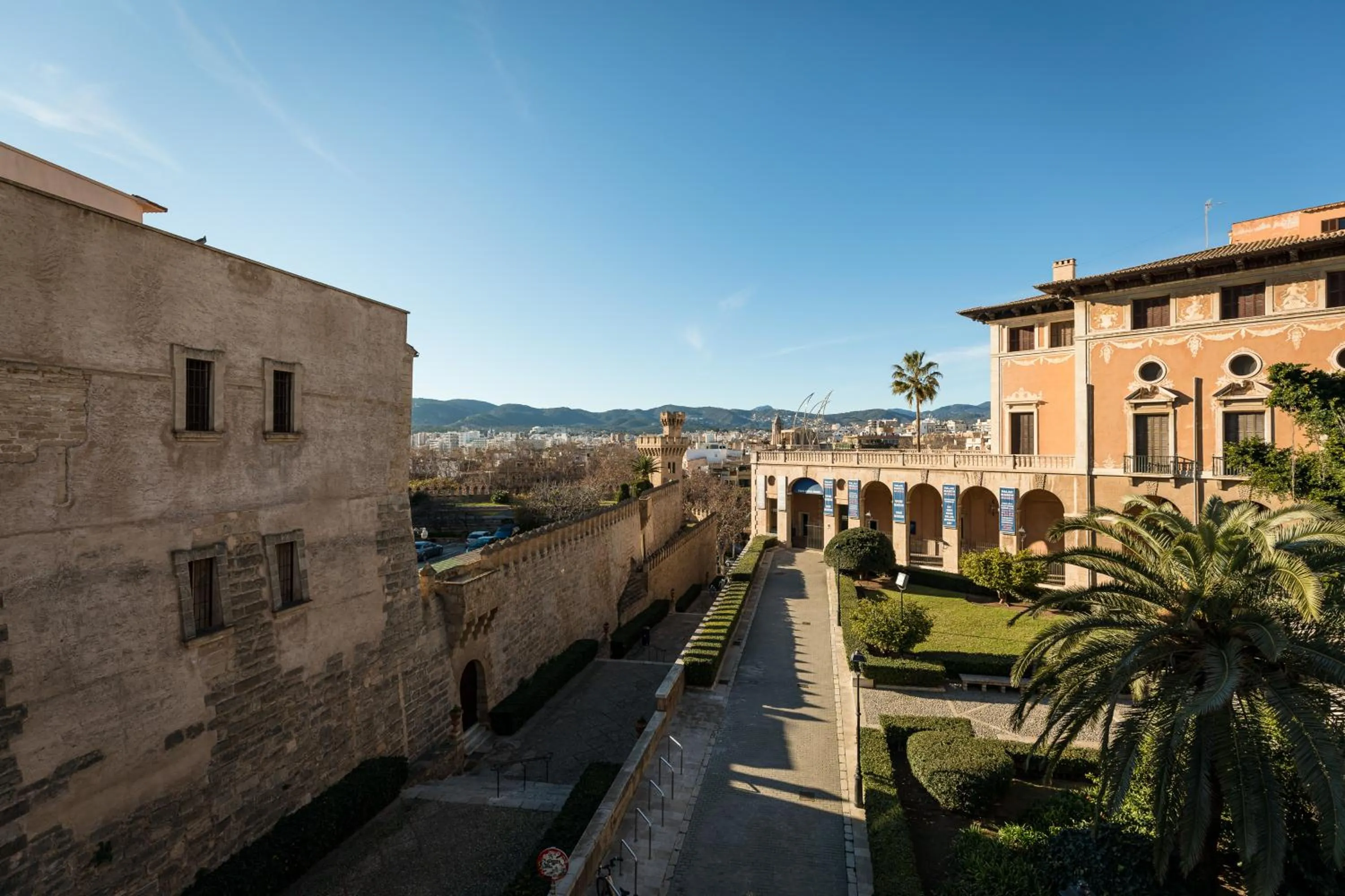 Street view in Hotel Can Cirera