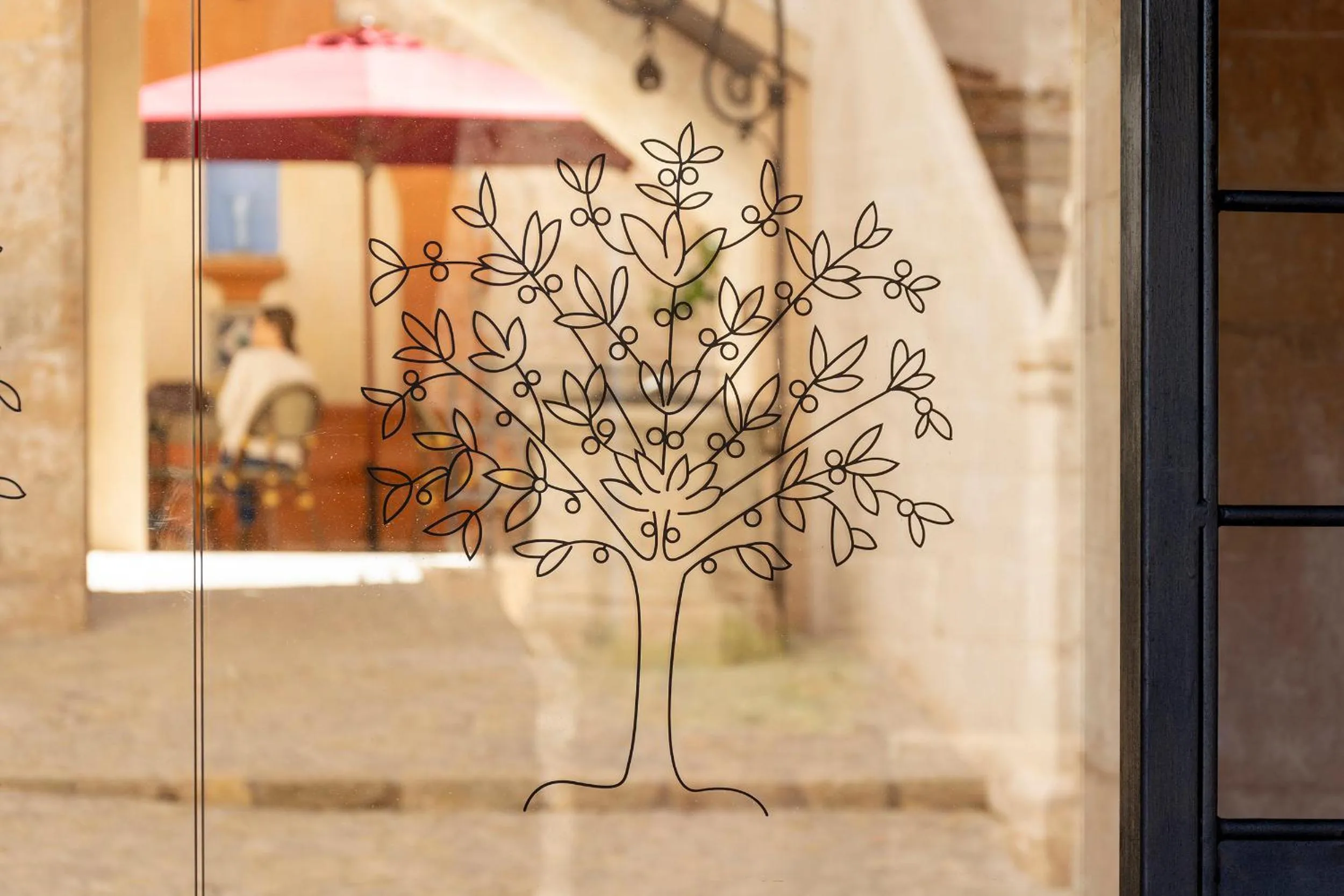 Lobby or reception in Hotel Can Cirera