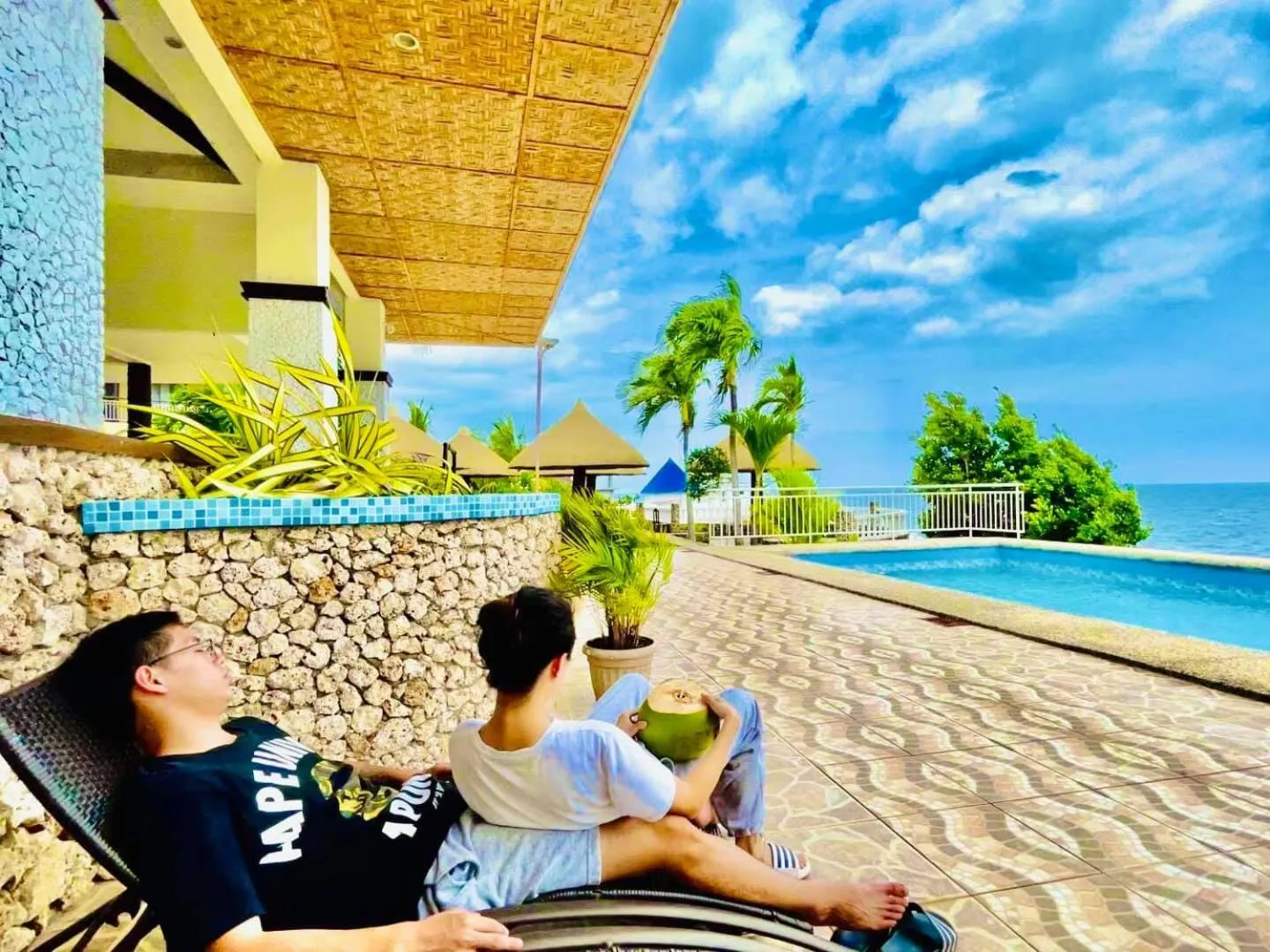 Property building in Azure Camotes Resort Hotel
