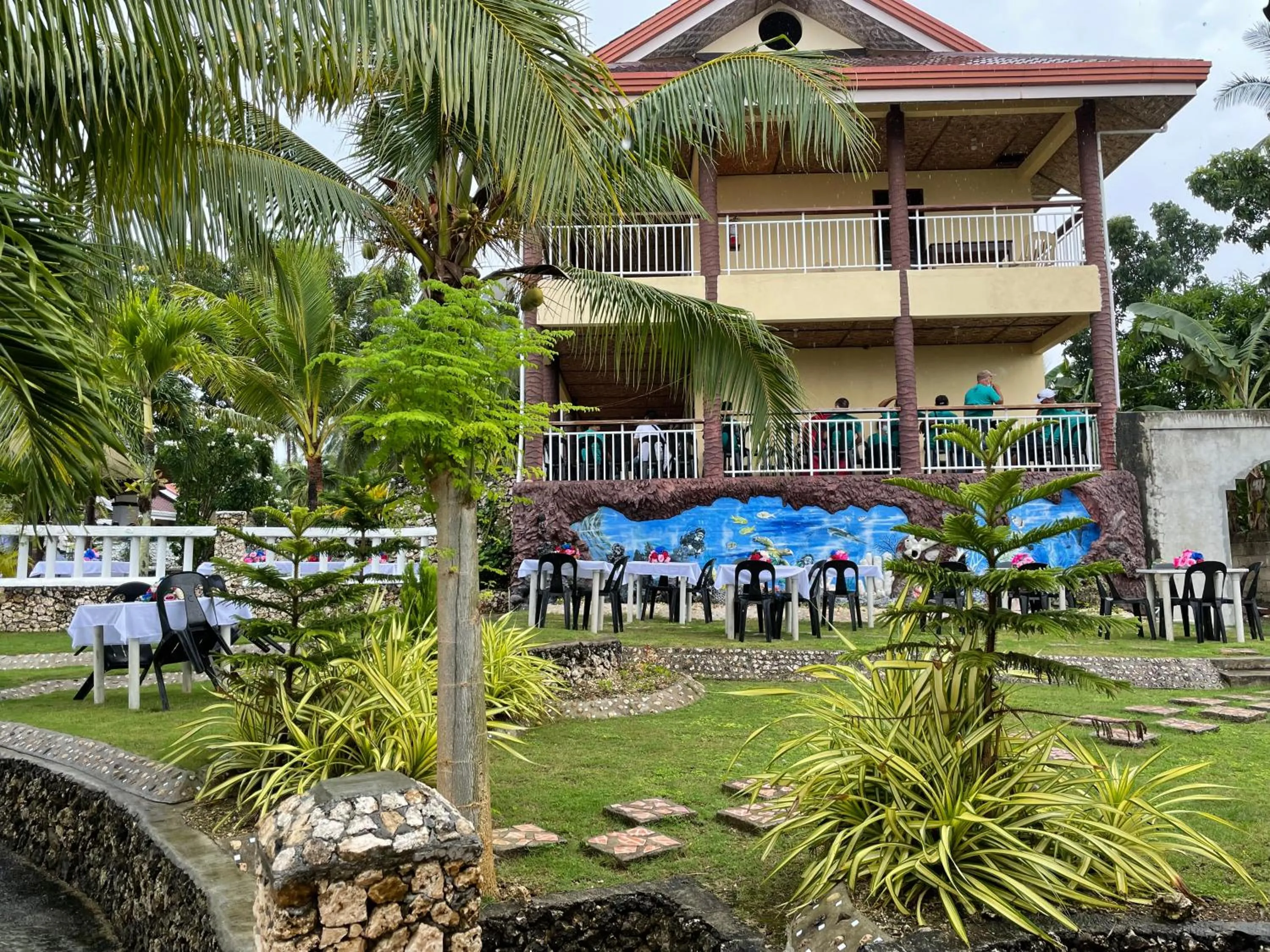 Property building in Azure Camotes Resort Hotel