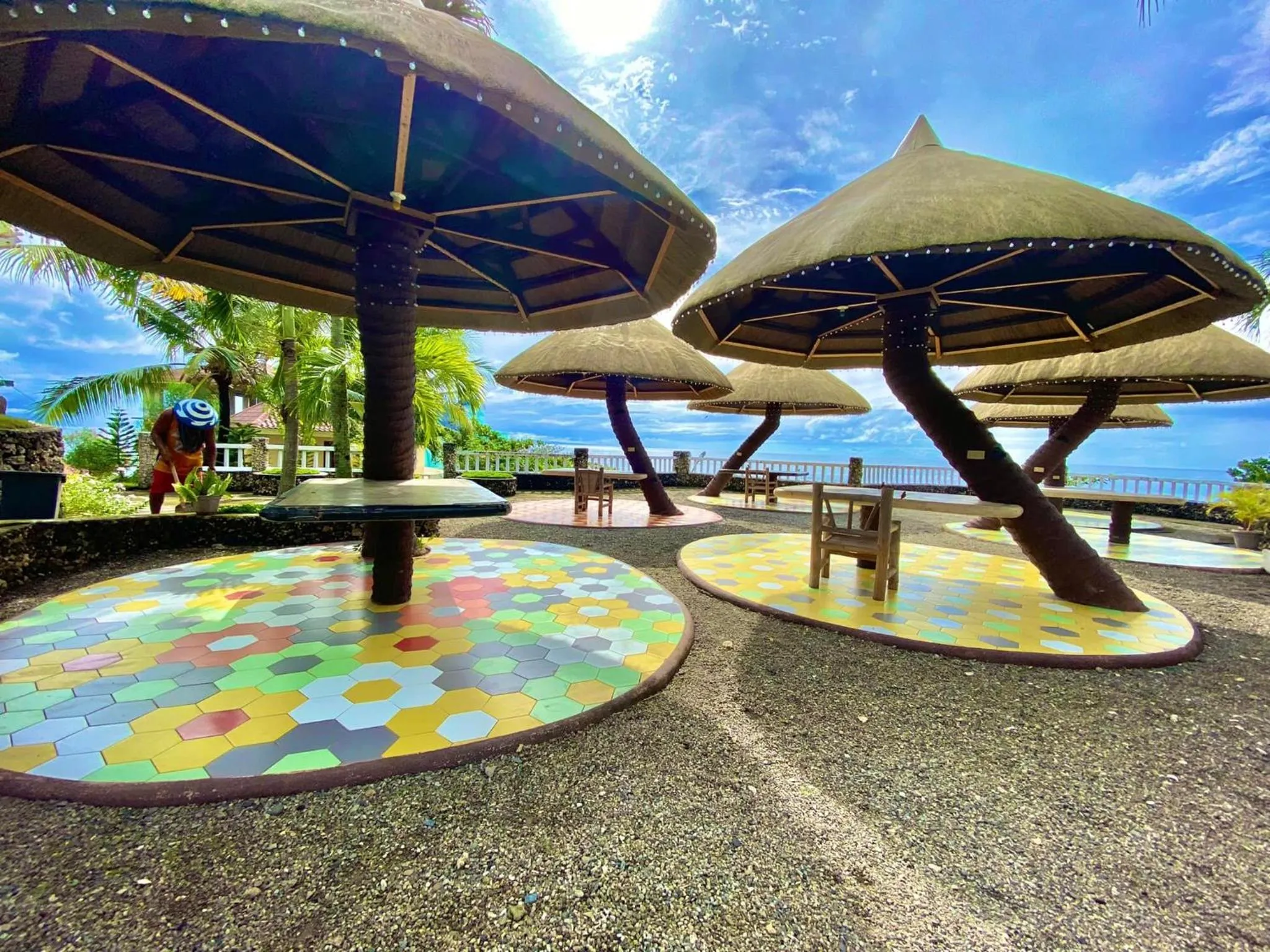 Property building in Azure Camotes Resort Hotel