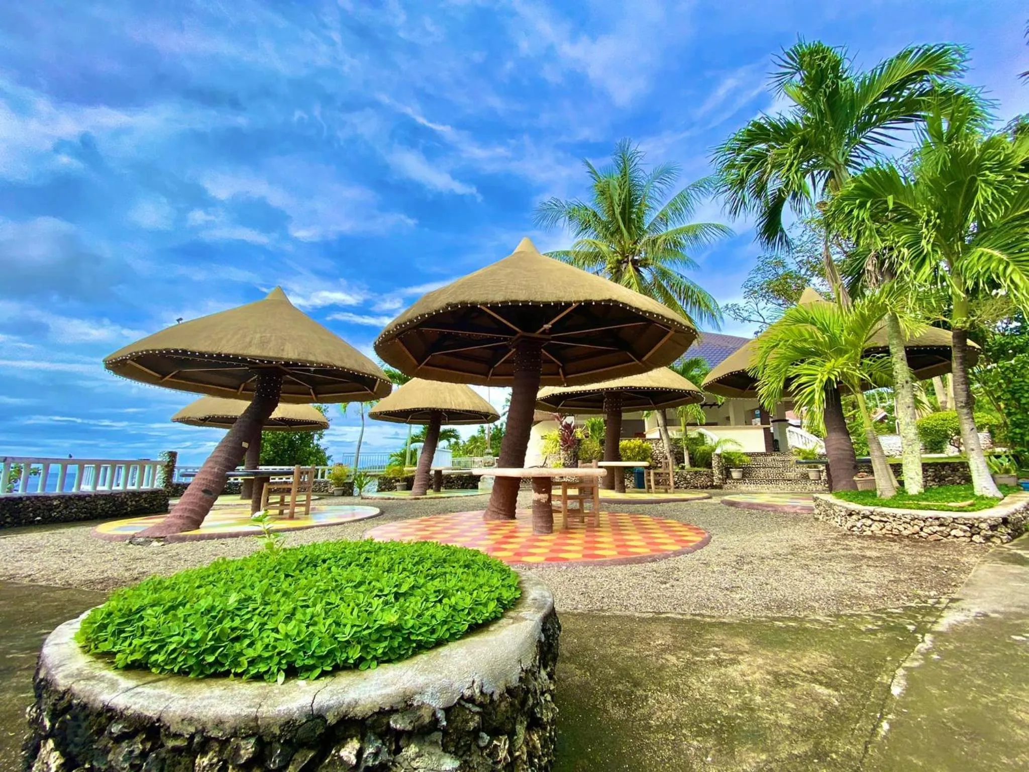 Property building in Azure Camotes Resort Hotel