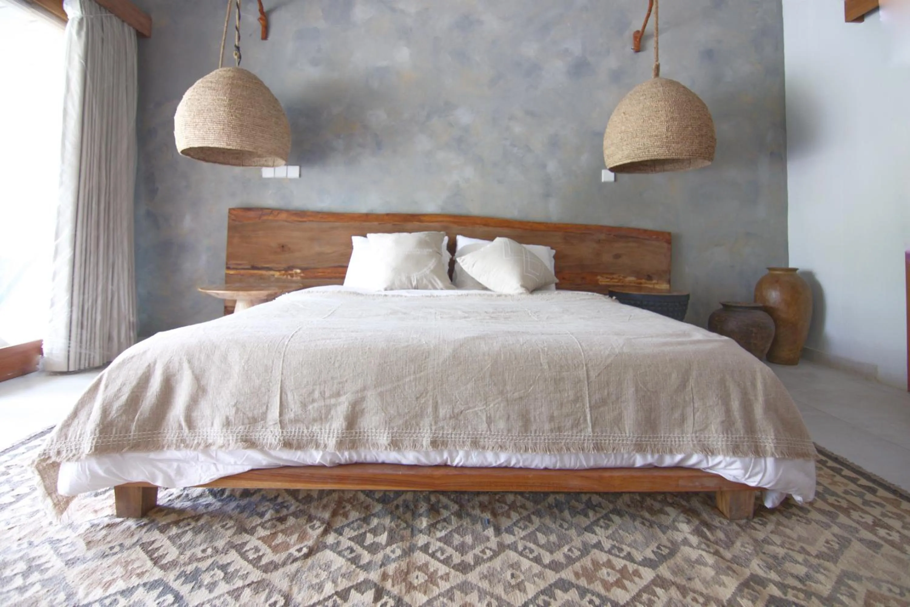 Bed in Nagara Boutique Hotel