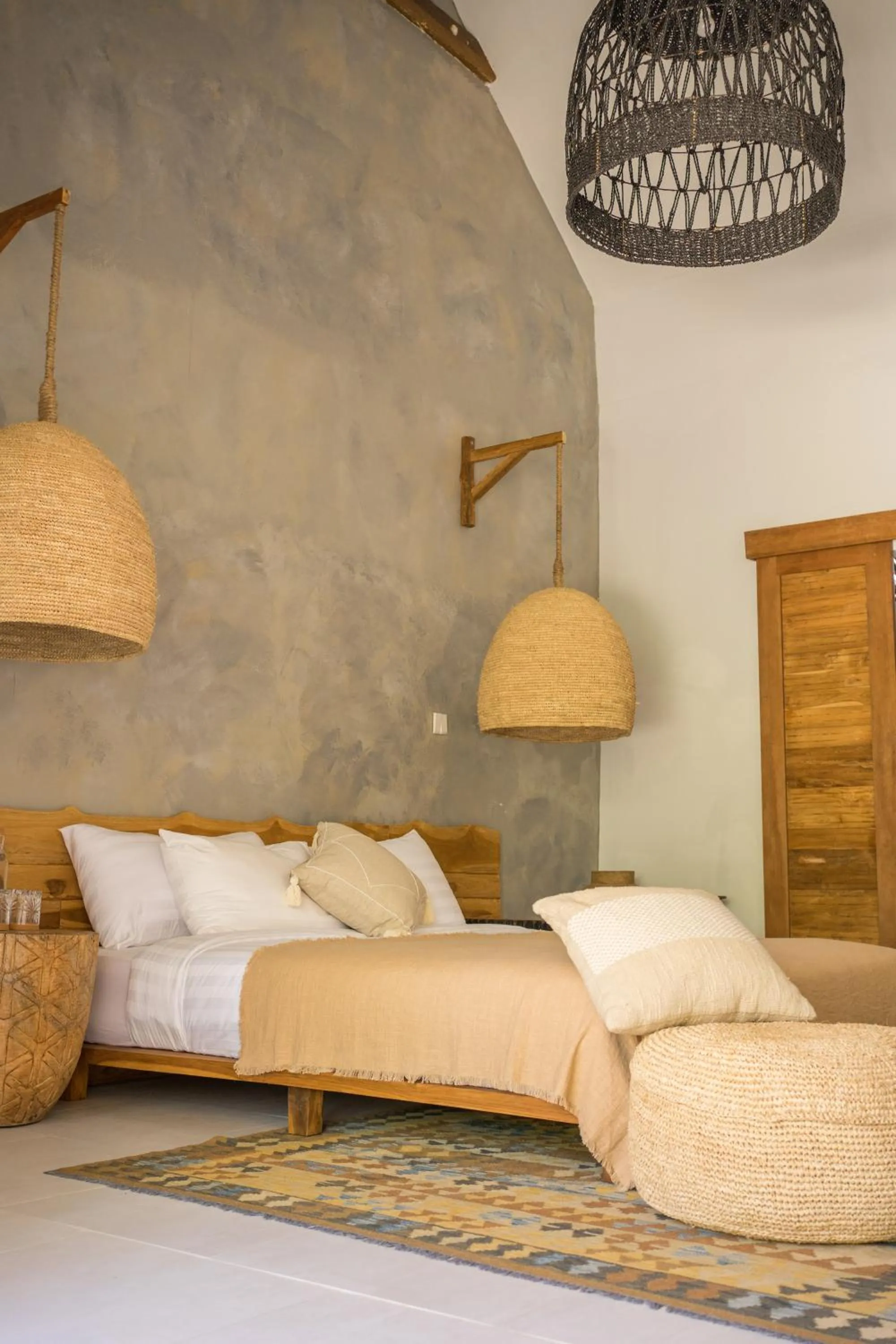 Bed in Nagara Boutique Hotel