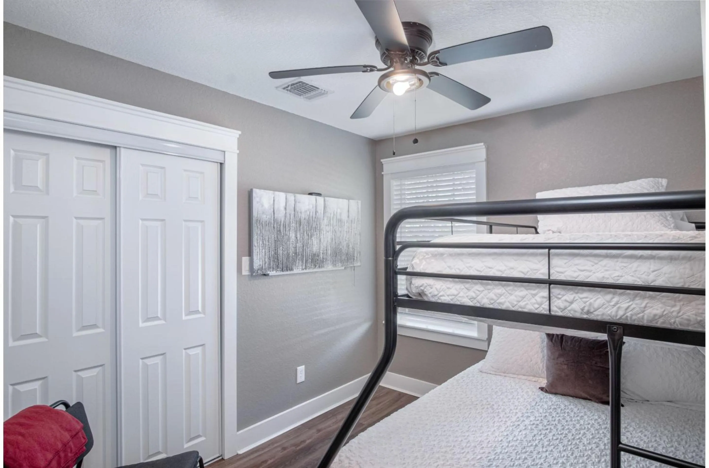 bunk bed, Bed in Lovely 3 BR Home Only 9 Minutes from Downtown