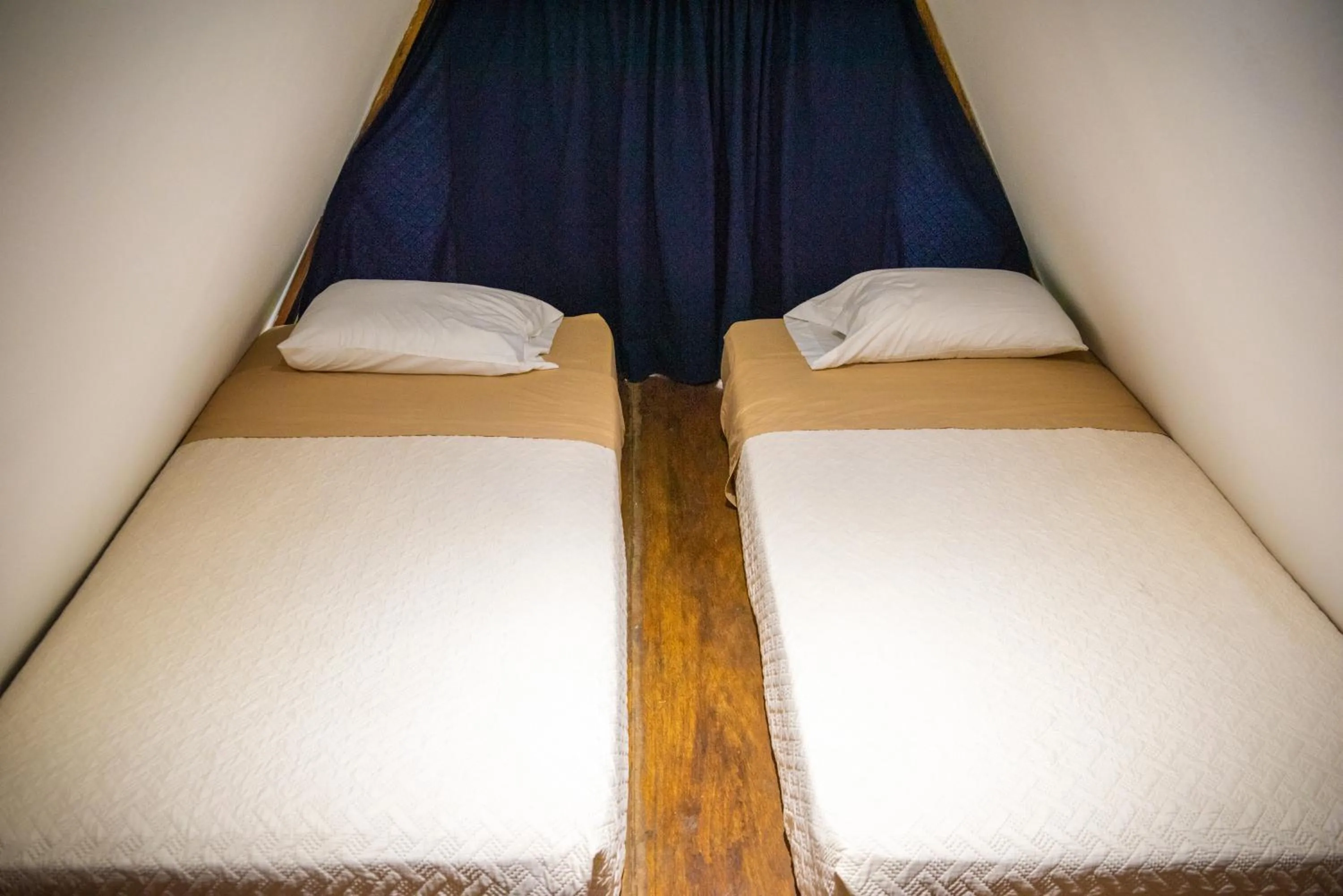 Bed in Hotel y Bungalows El Jardín