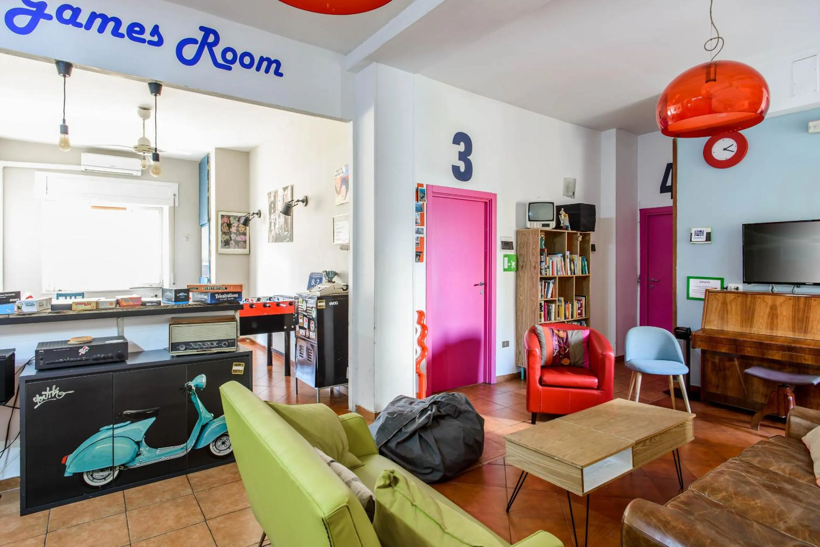 Children play ground in Hostel of the Sun