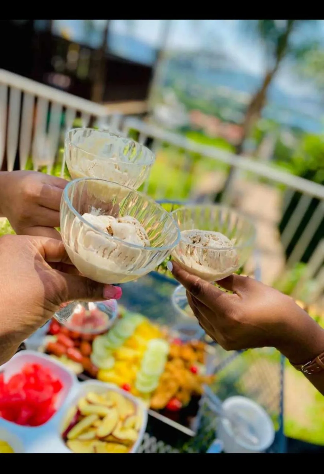 Food in Palm View Guest House