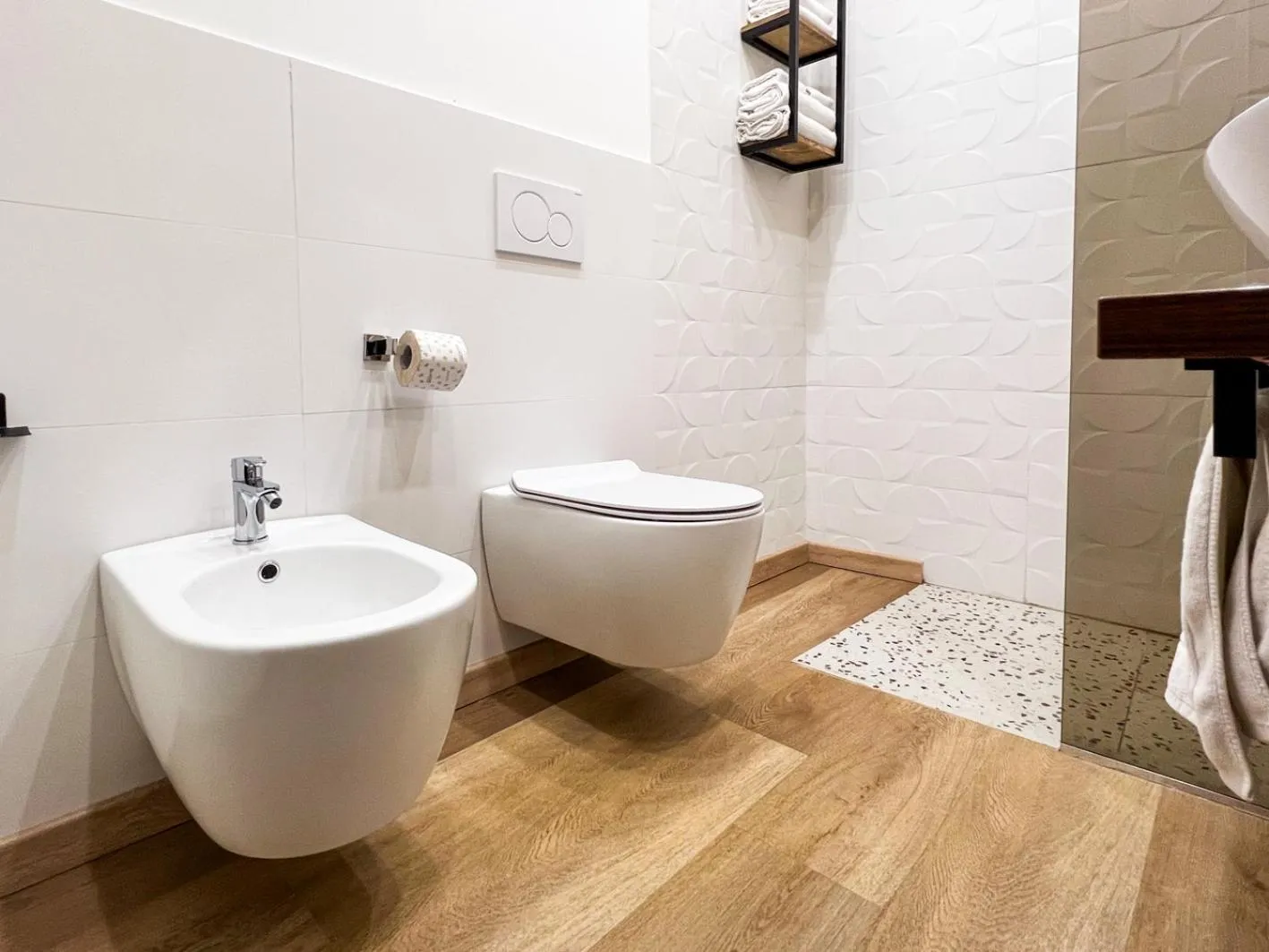 Bathroom in Hotel La Superba