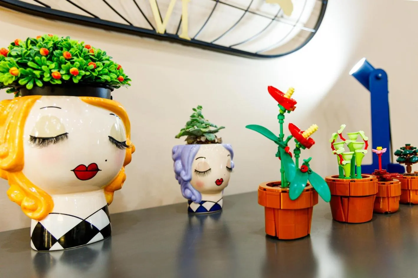 Decorative detail in Hotel La Superba