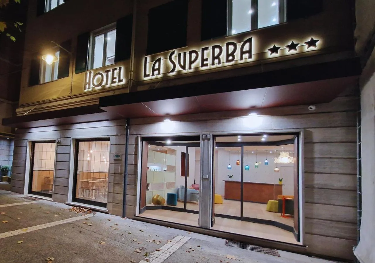 Property building in Hotel La Superba