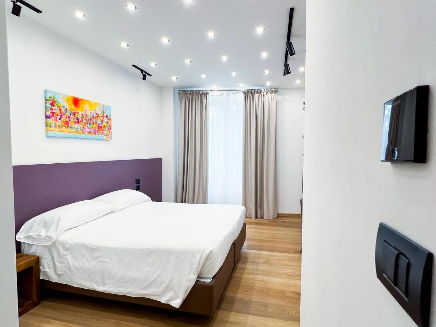 Bedroom, Bed in Hotel La Superba