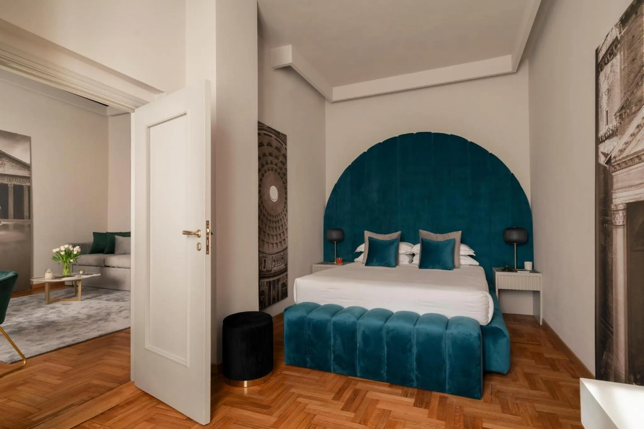 Bedroom, Bed in Antico Albergo del Sole al Pantheon