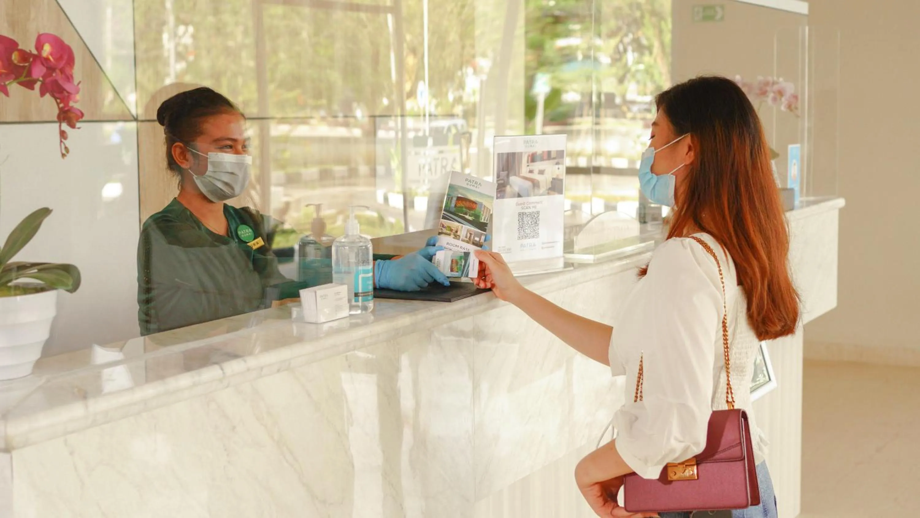 Lobby or reception in Patra Dumai Hotel