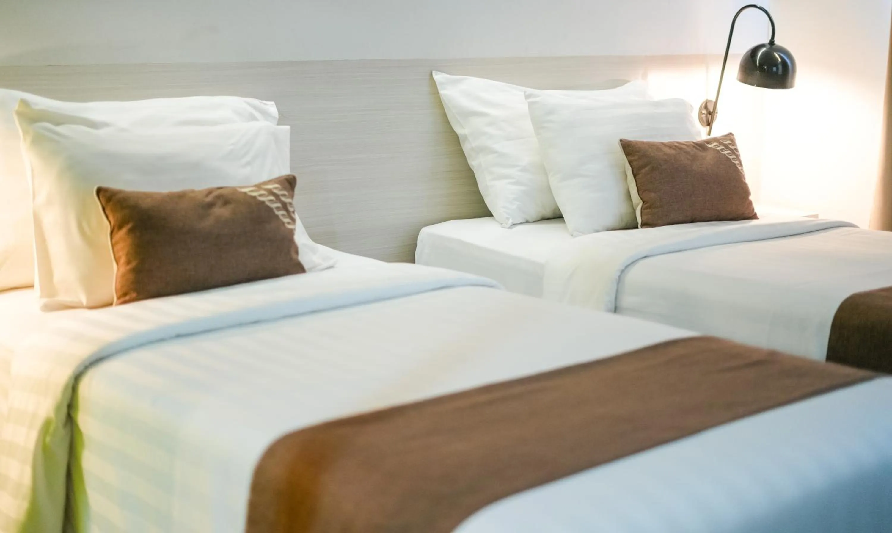 Bed in Patra Dumai Hotel