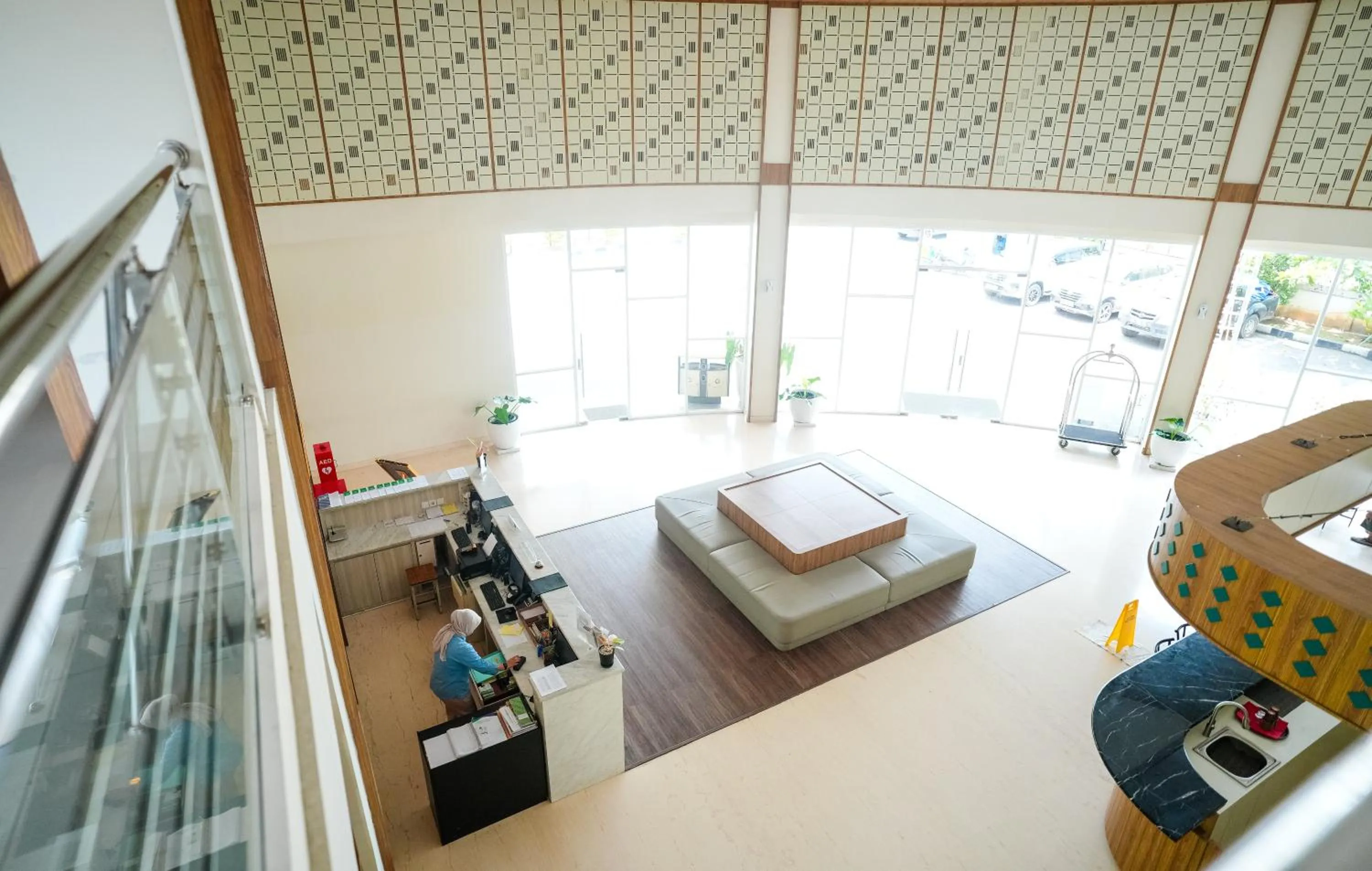 Lobby or reception, Bed in Patra Dumai Hotel