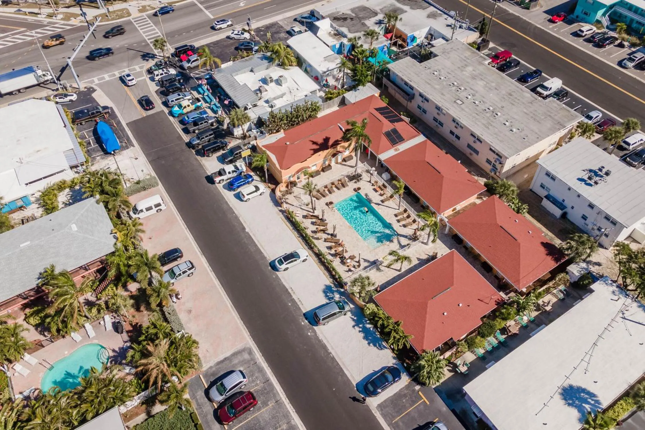 Bird's eye view in Upham Beach Inn