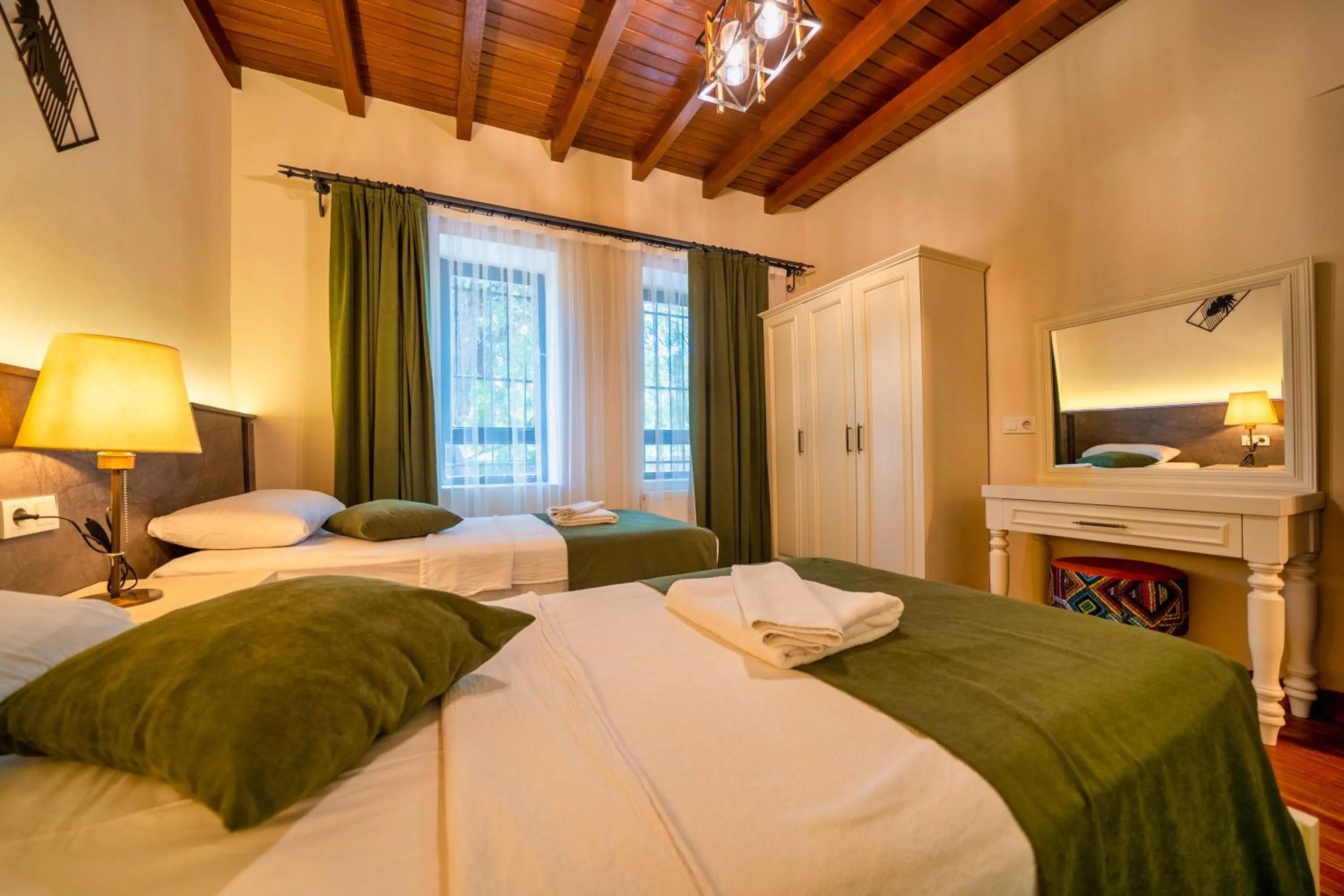 Bed in Lemon Villa Fethiye very special location and stylish design