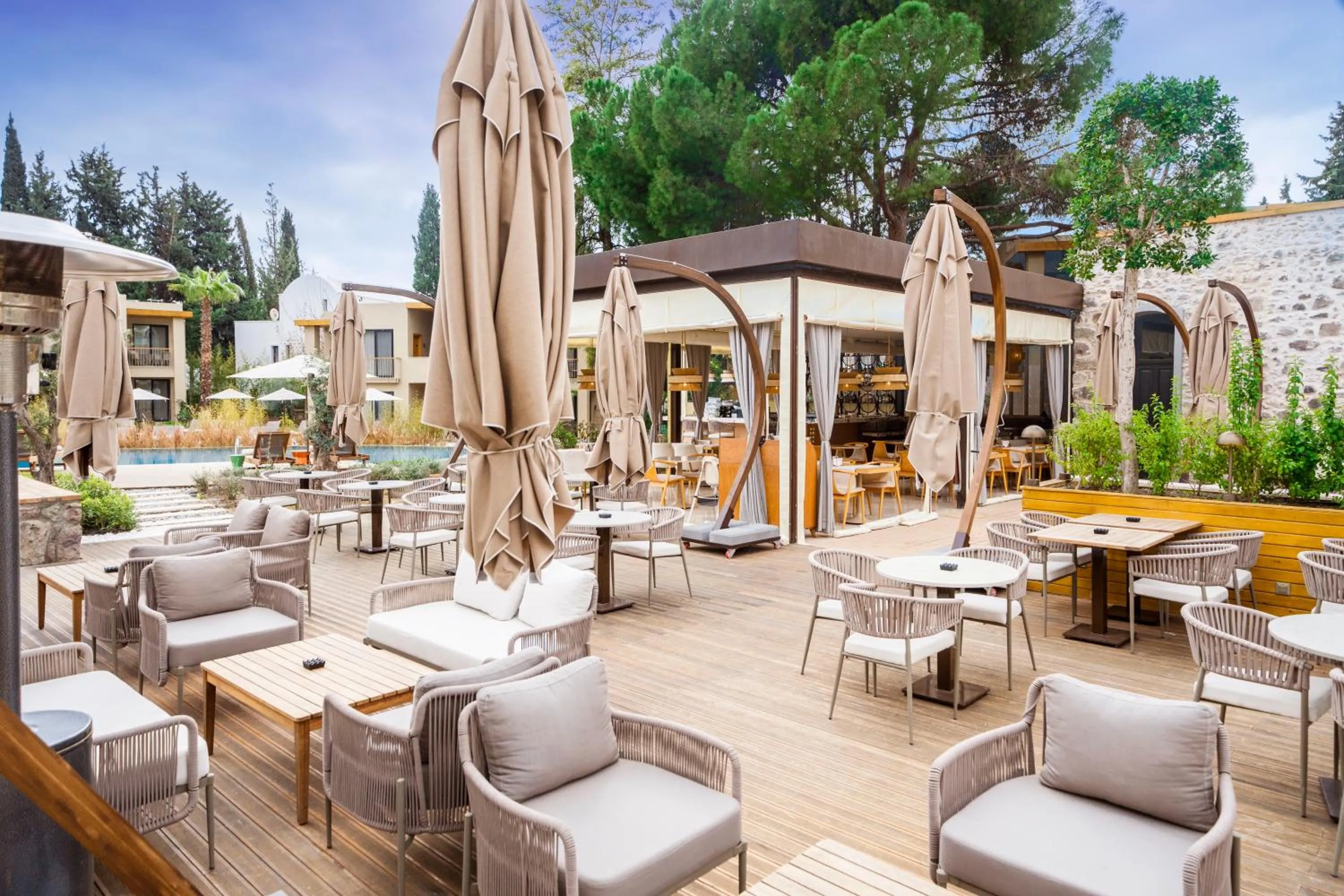 Restaurant/places to eat in Helis Premium Suites Bodrum