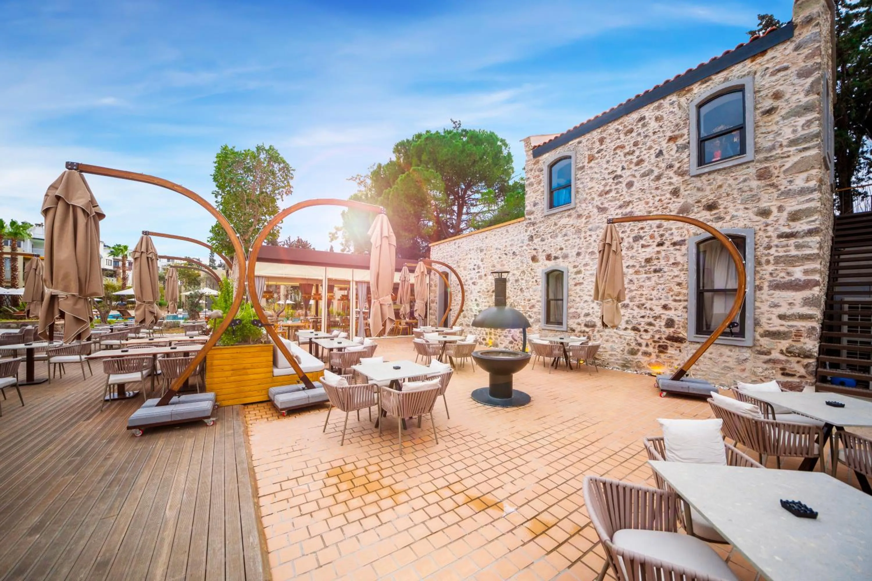 Restaurant/places to eat in Helis Premium Suites Bodrum