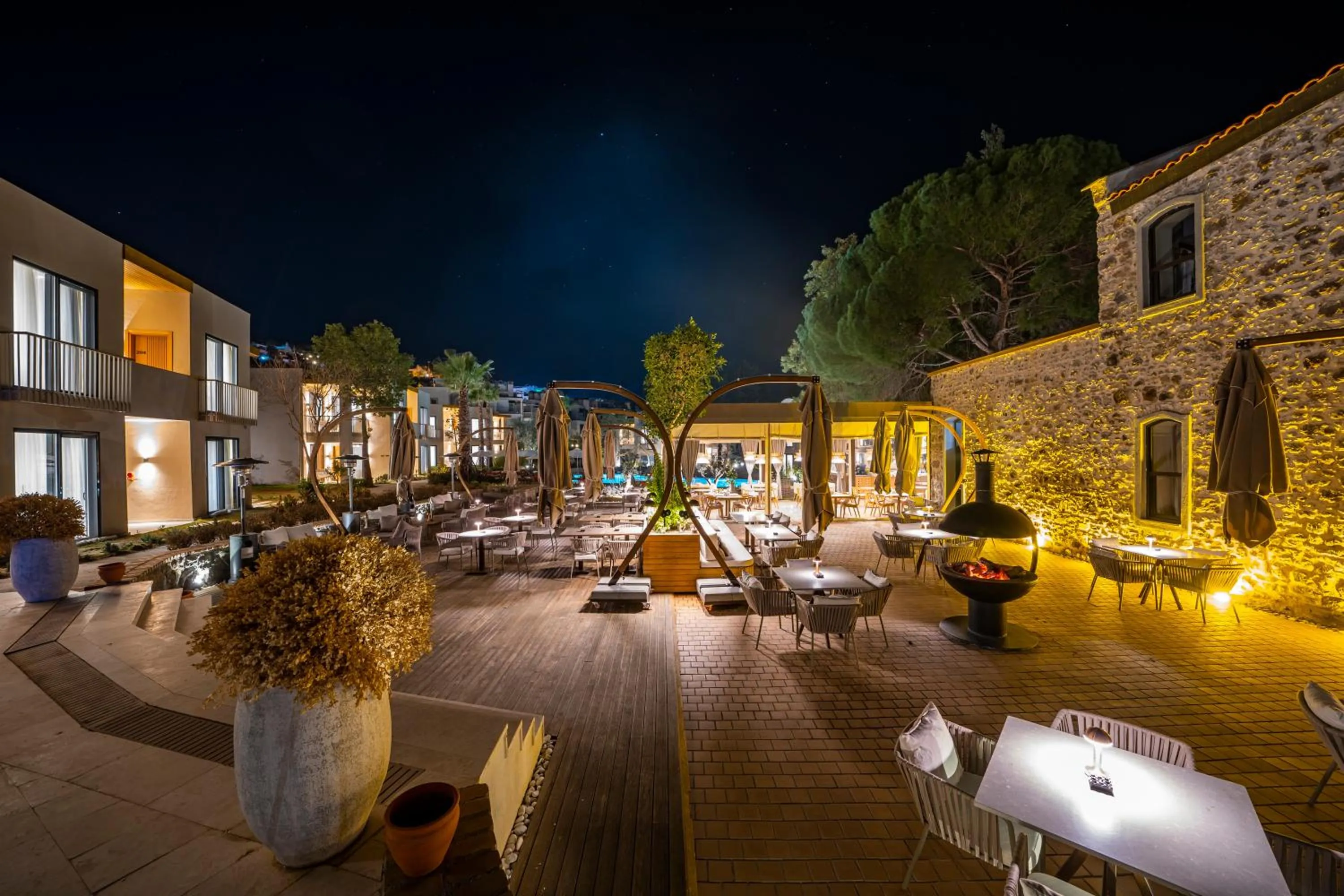 Restaurant/places to eat in Helis Premium Suites Bodrum