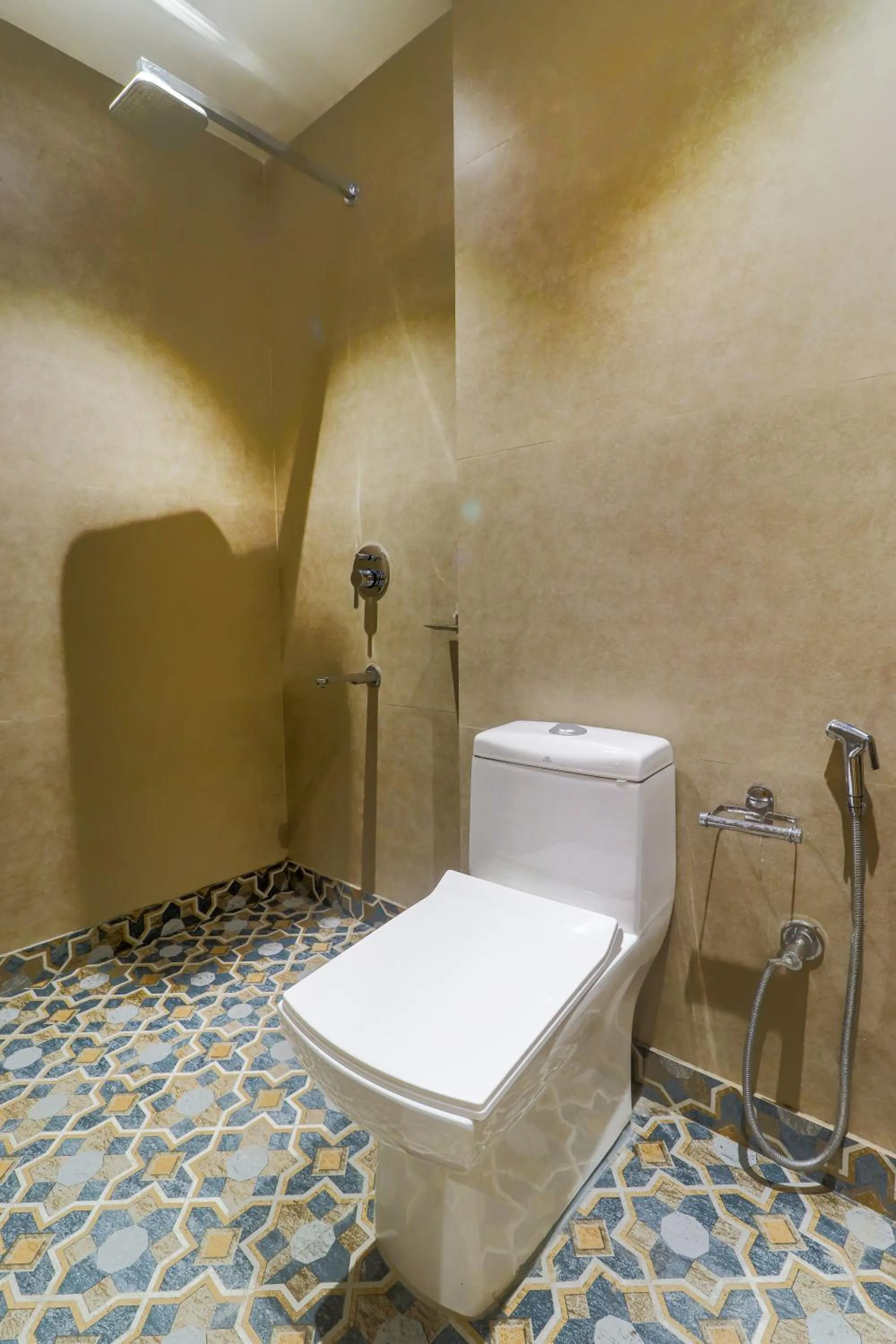 Bathroom, Bed in Hotel Bricks, Karol Bagh, New Delhi