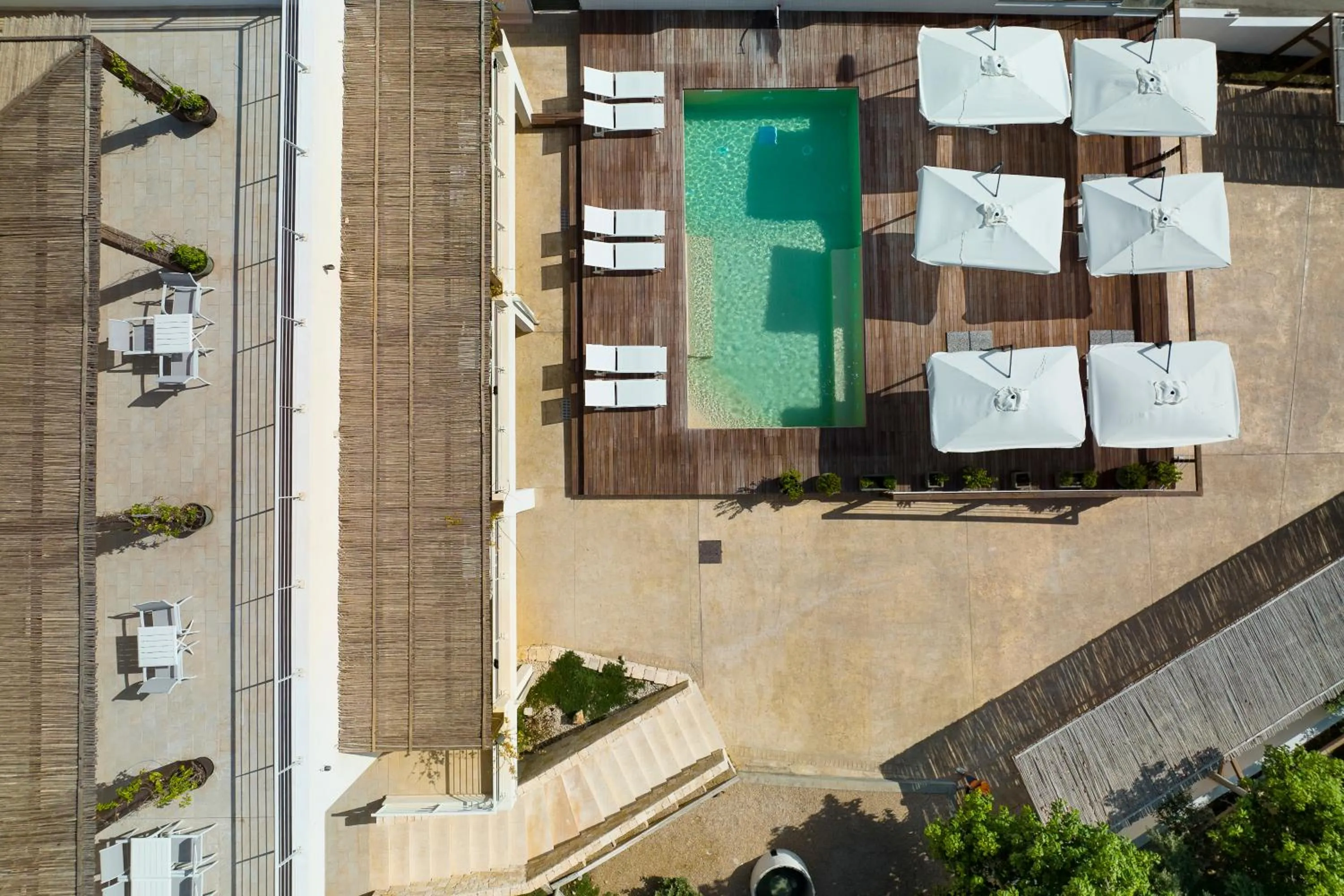 Bird's eye view in Mercury Beach Hotel