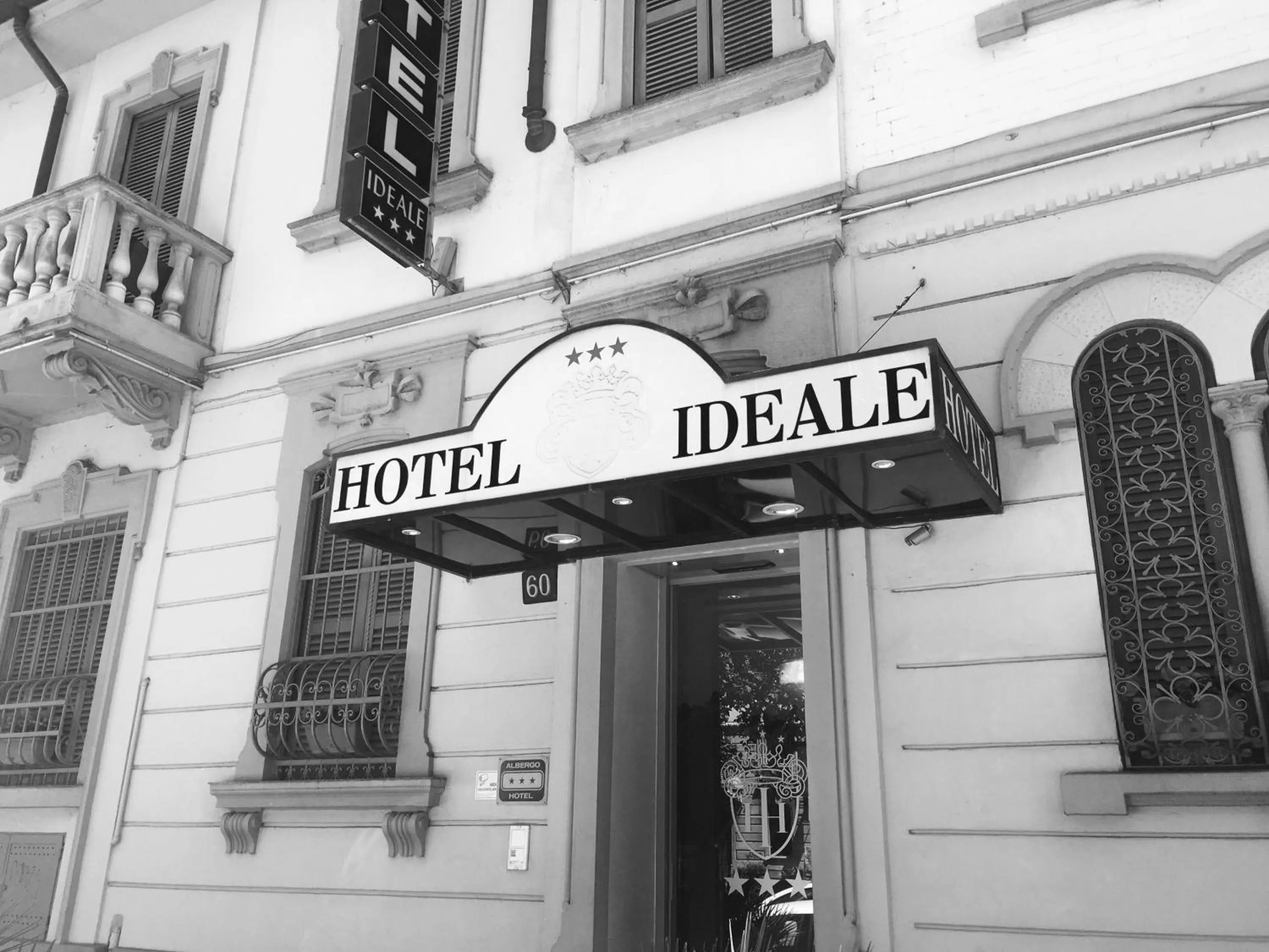 Facade/entrance in Hotel Ideale