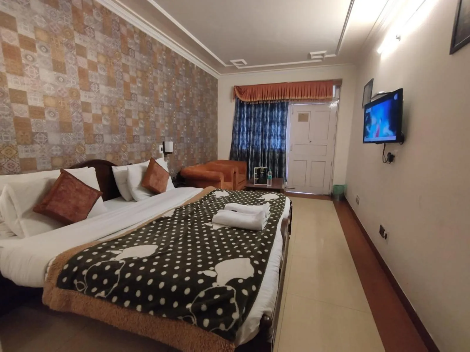 Bedroom, Bed in Hotel Aroma Nainital In house parking