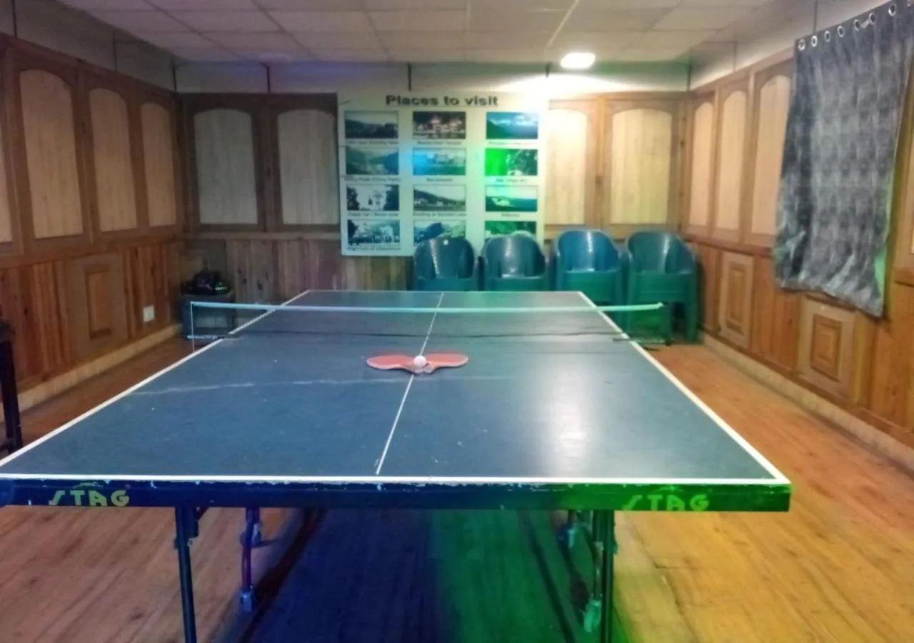 Game Room in Hotel Aroma Nainital In house parking