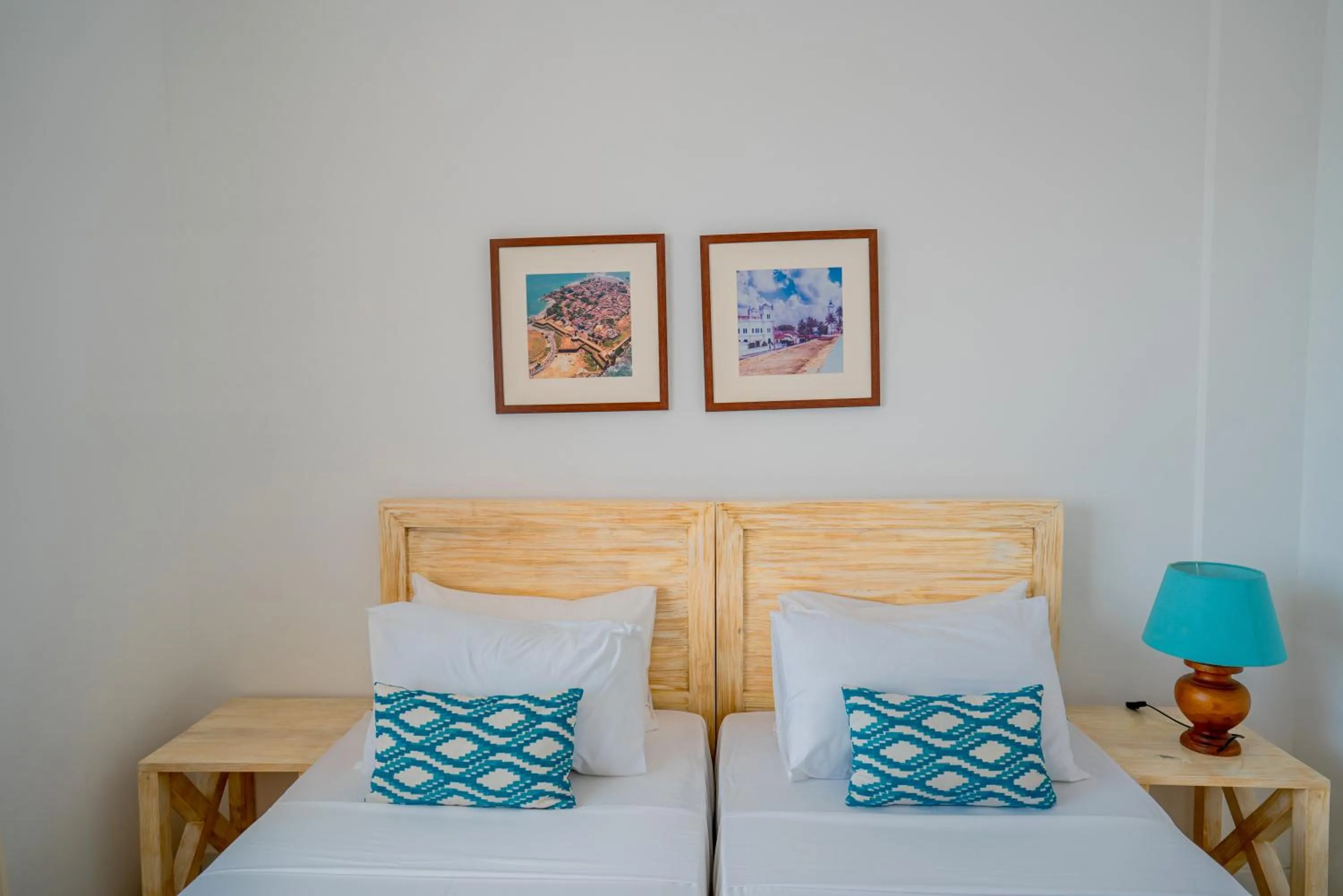 Bed in Oceanfront Galle by ICC