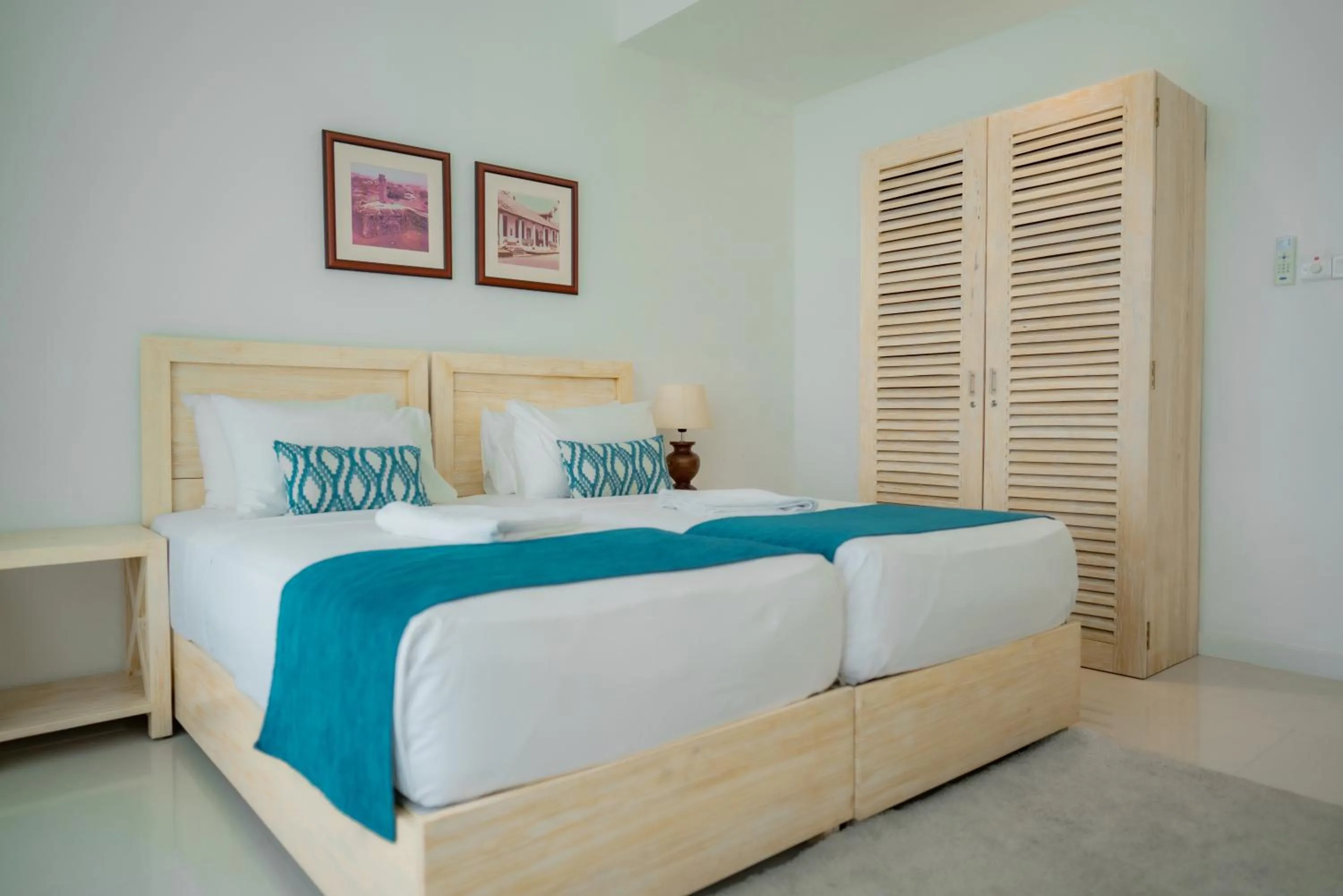 Bed in Oceanfront Galle by ICC